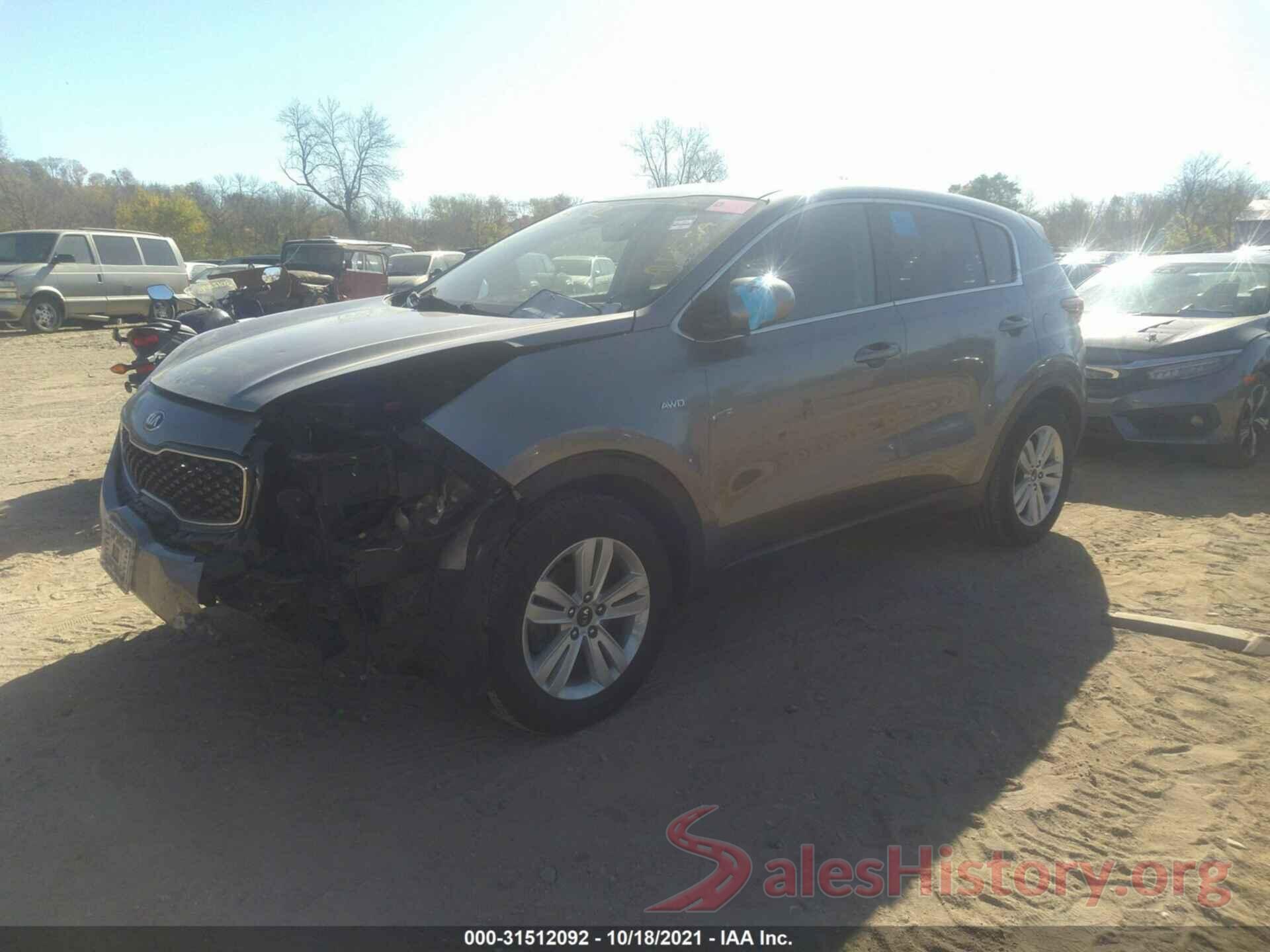 KNDPMCAC7J7338856 2018 KIA SPORTAGE