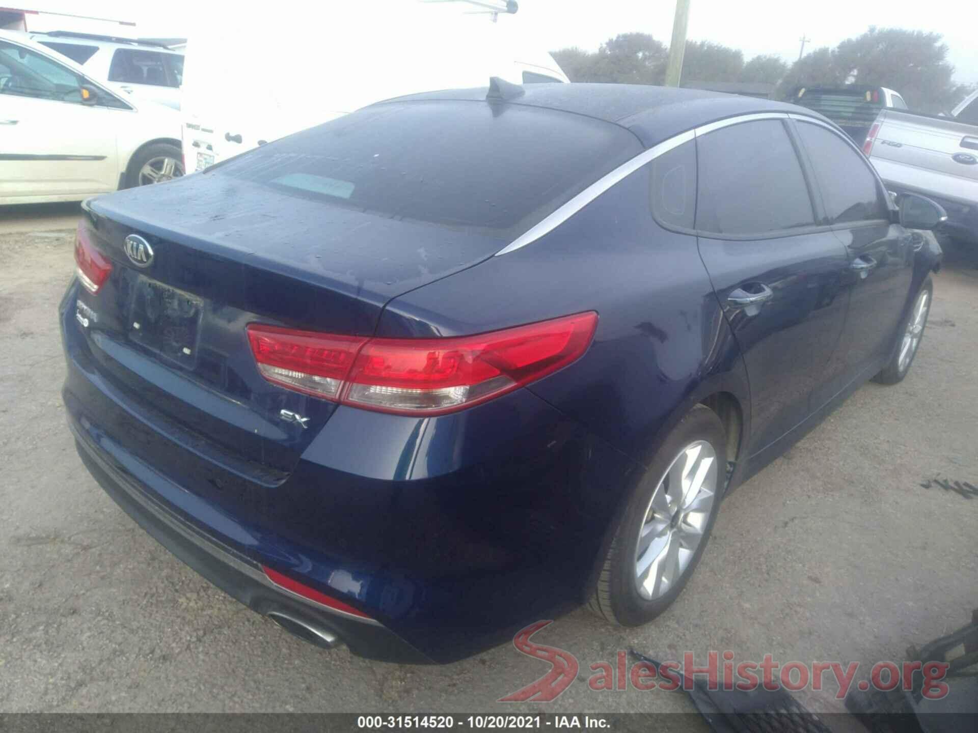 5XXGU4L39HG158332 2017 KIA OPTIMA