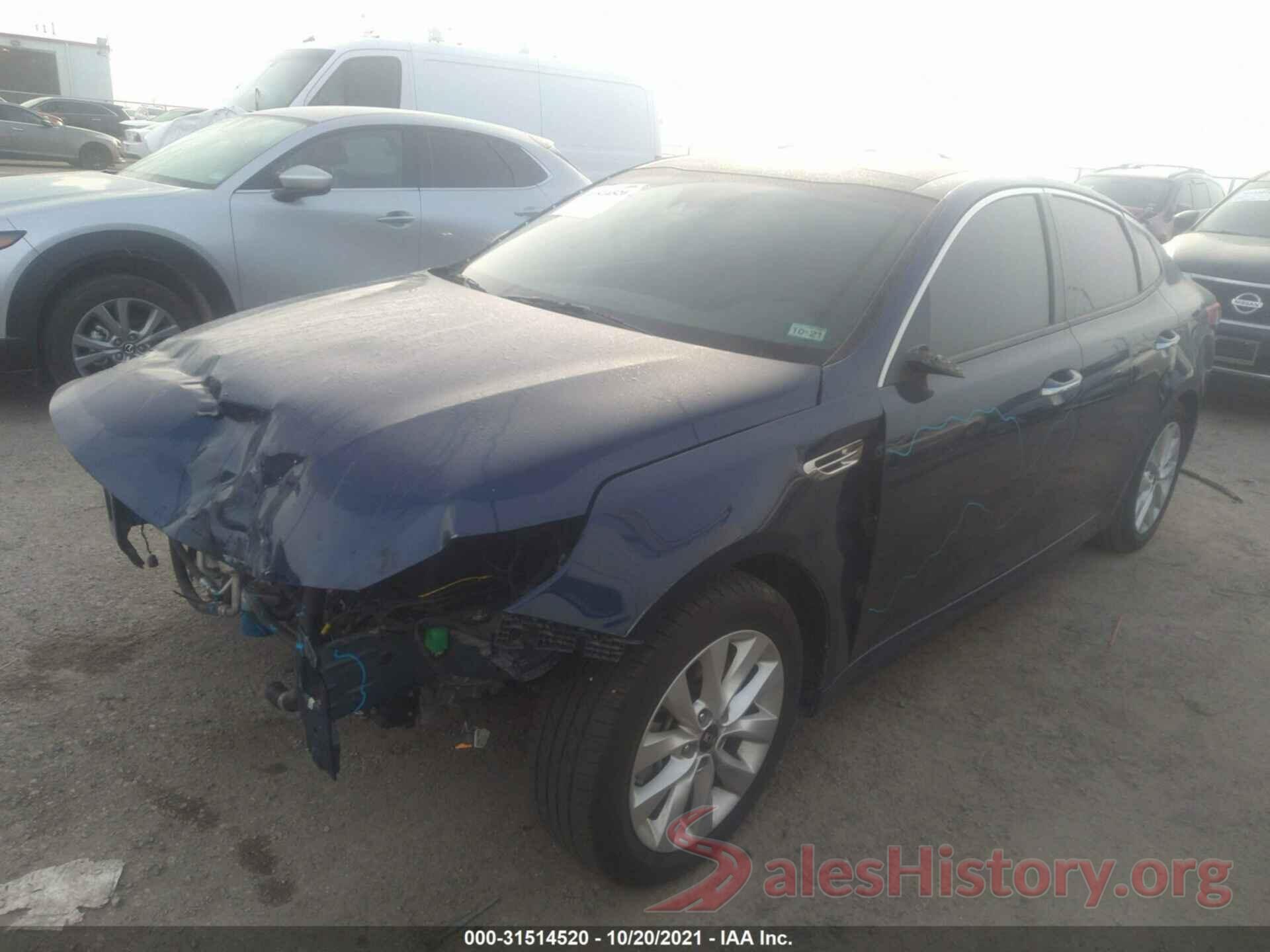 5XXGU4L39HG158332 2017 KIA OPTIMA