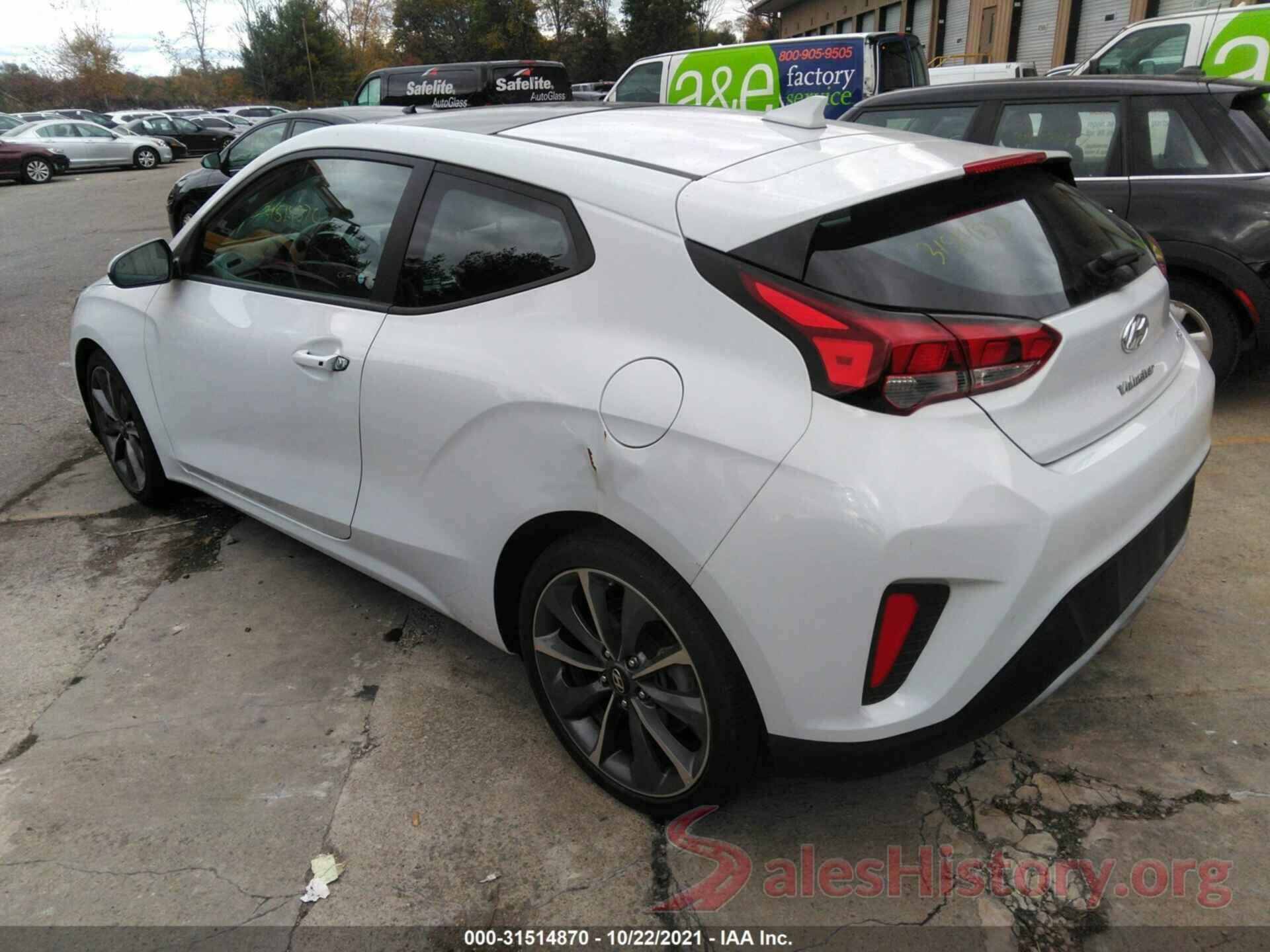 KMHTG6AF4LU021134 2020 HYUNDAI VELOSTER