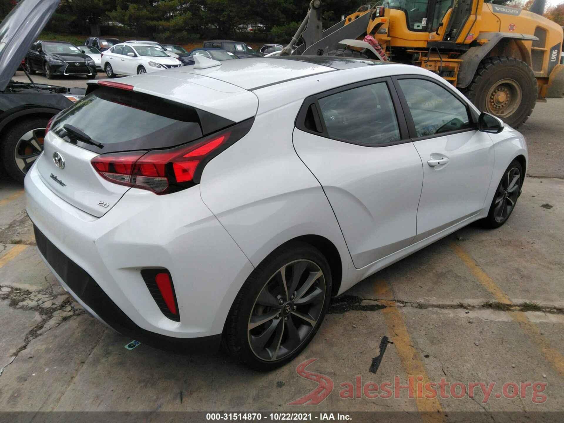 KMHTG6AF4LU021134 2020 HYUNDAI VELOSTER