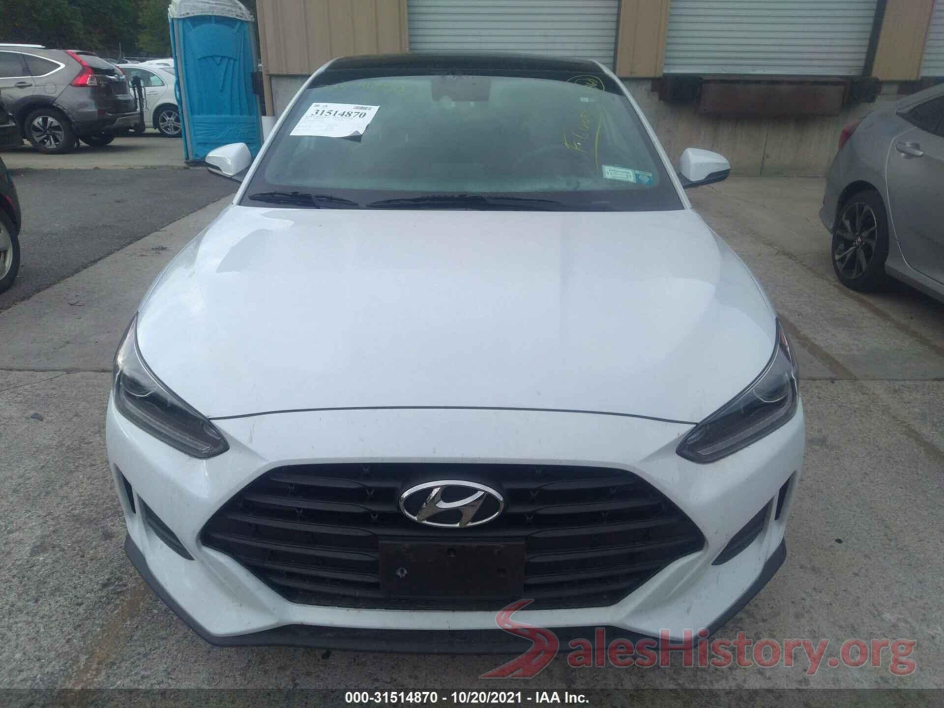 KMHTG6AF4LU021134 2020 HYUNDAI VELOSTER