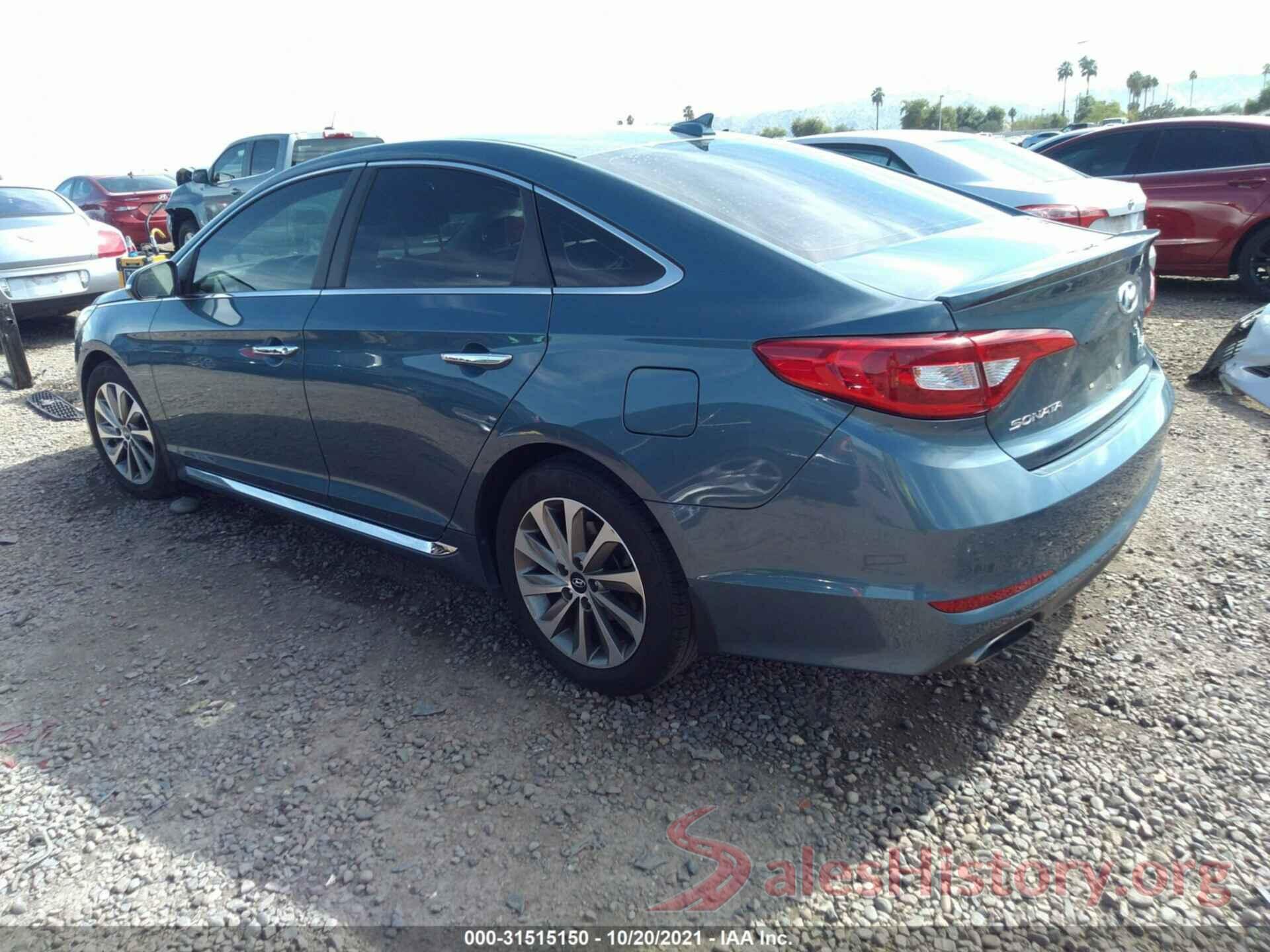 5NPE34AF3GH353434 2016 HYUNDAI SONATA