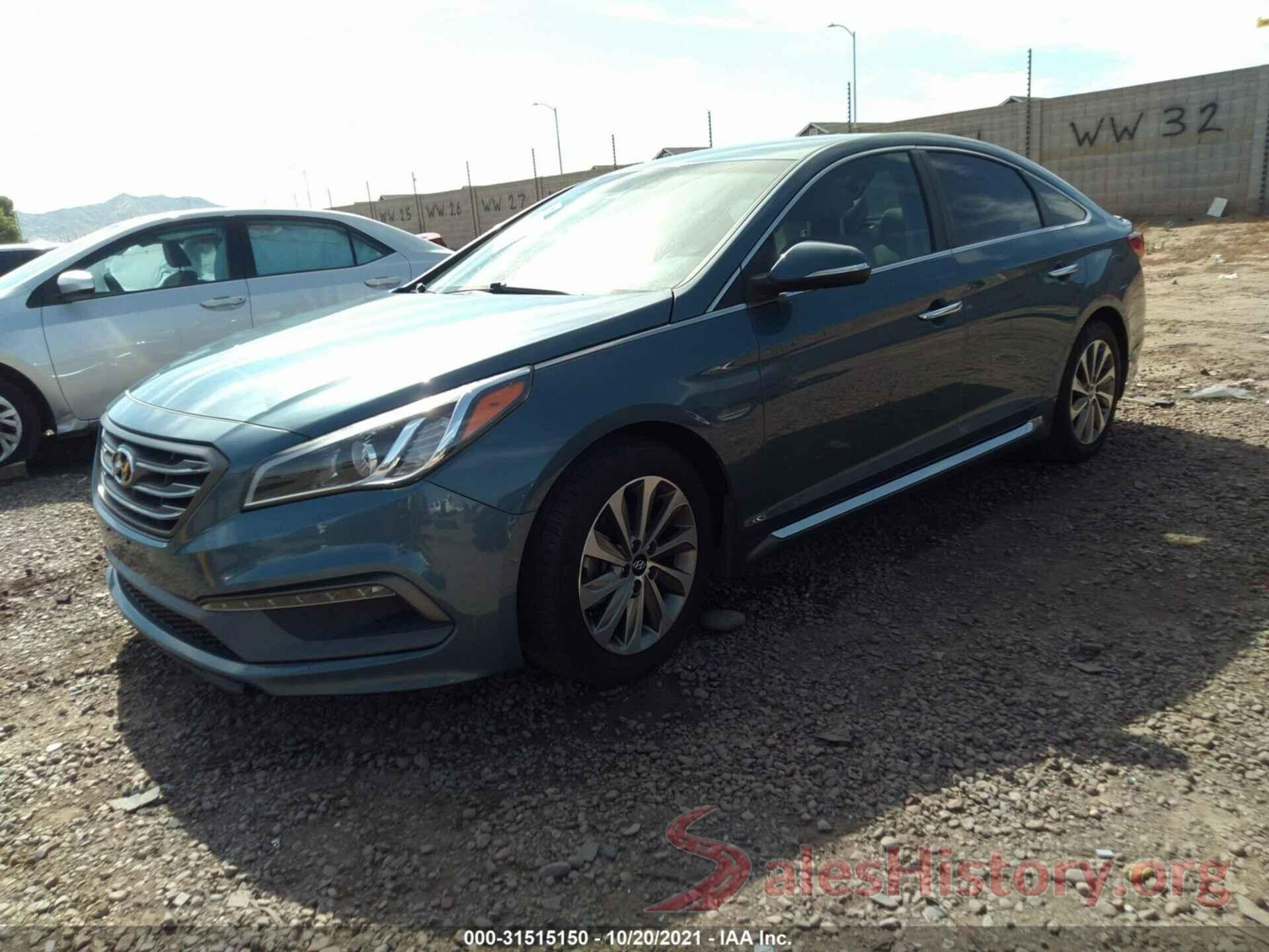 5NPE34AF3GH353434 2016 HYUNDAI SONATA