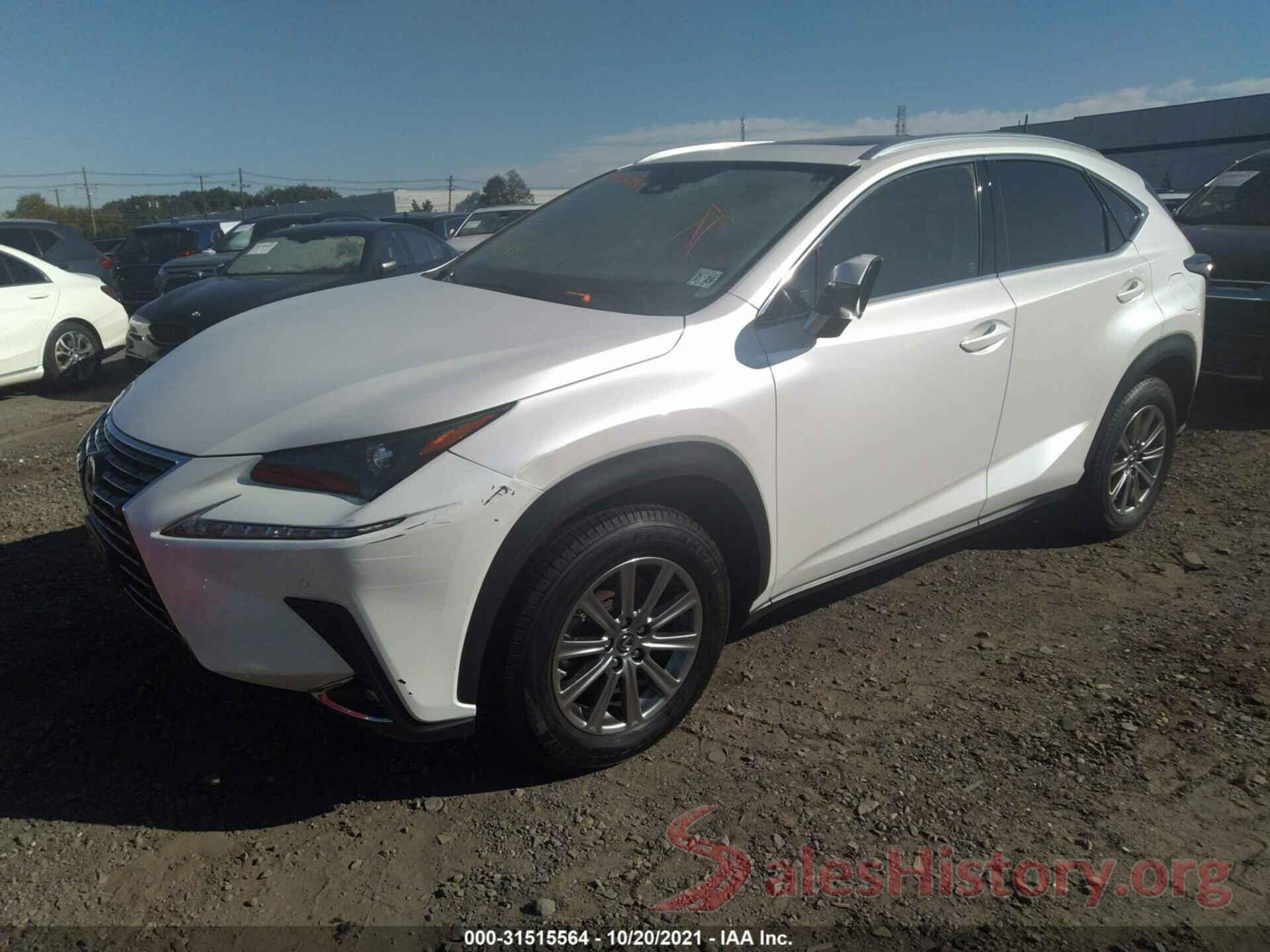 JTJDARDZ3L5001112 2020 LEXUS NX