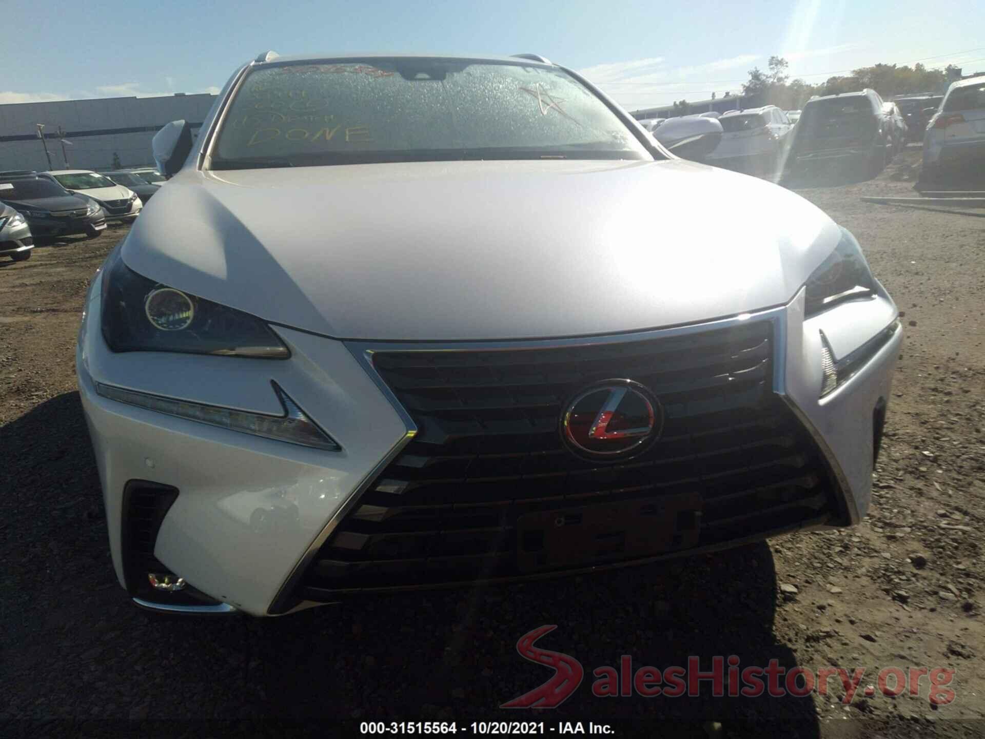 JTJDARDZ3L5001112 2020 LEXUS NX