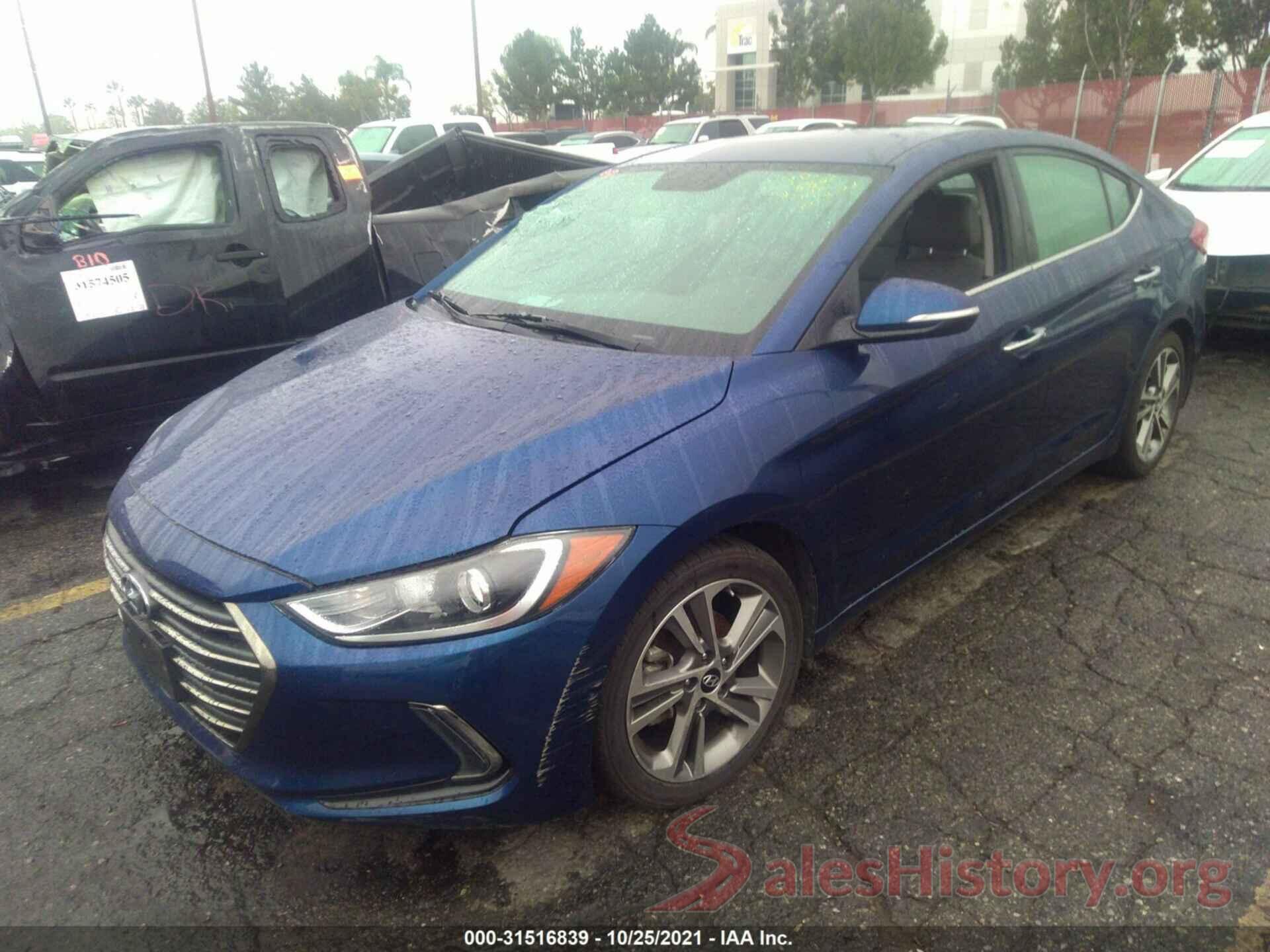 5NPD84LFXHH028310 2017 HYUNDAI ELANTRA