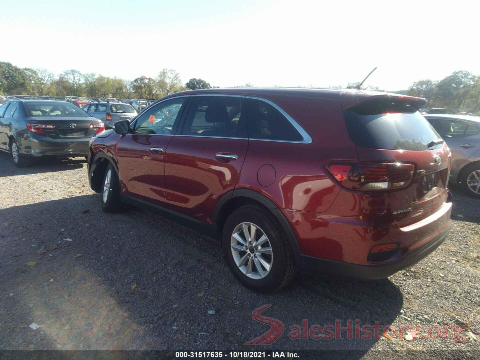 5XYPG4A32KG565521 2019 KIA SORENTO