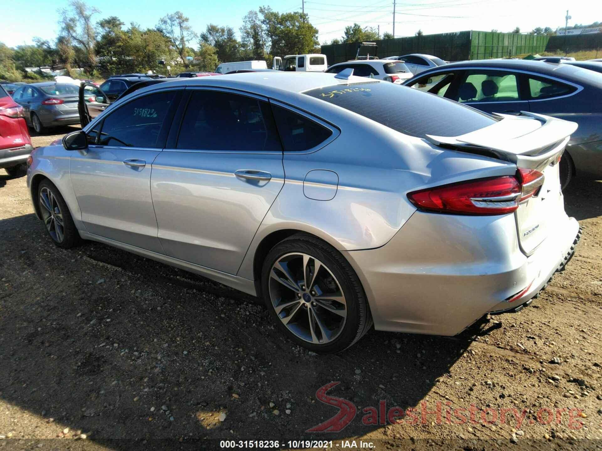 3FA6P0D91KR184355 2019 FORD FUSION