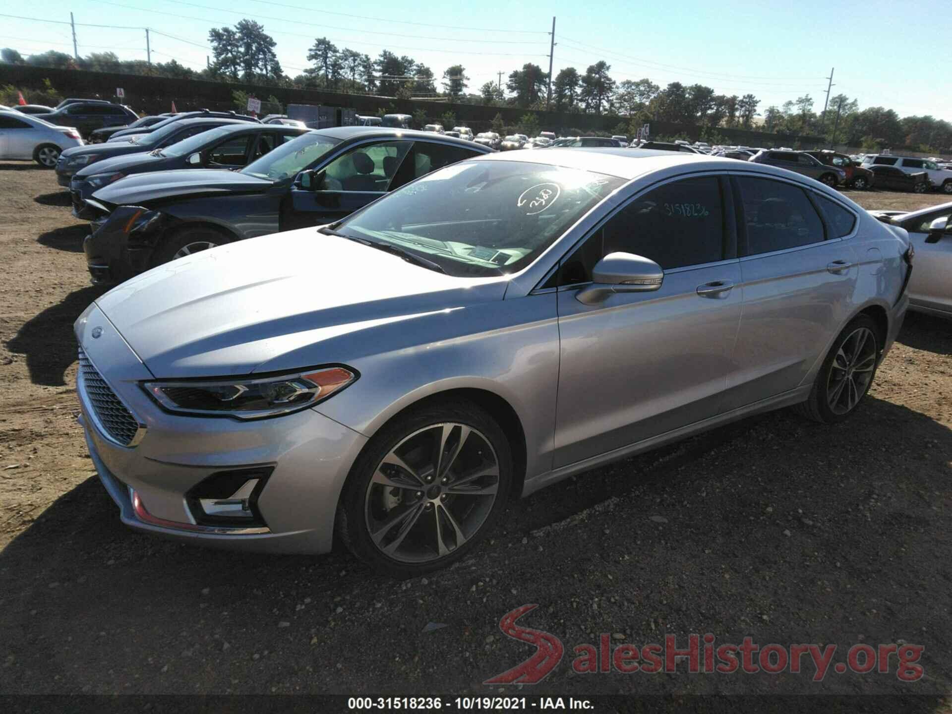 3FA6P0D91KR184355 2019 FORD FUSION