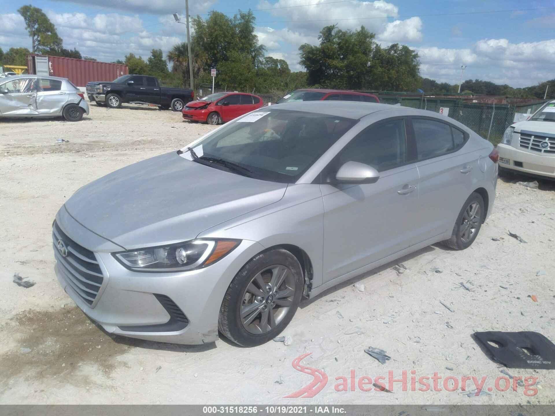 5NPD84LF7HH145245 2017 HYUNDAI ELANTRA