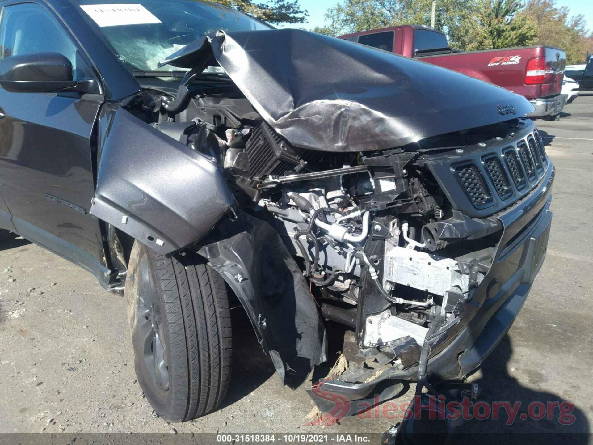 3C4NJDBB0KT621267 2019 JEEP COMPASS