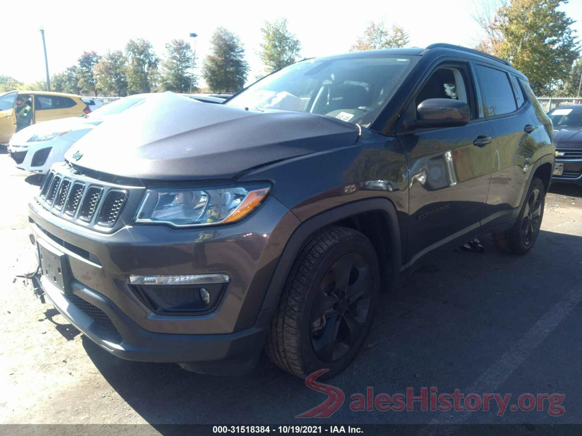 3C4NJDBB0KT621267 2019 JEEP COMPASS