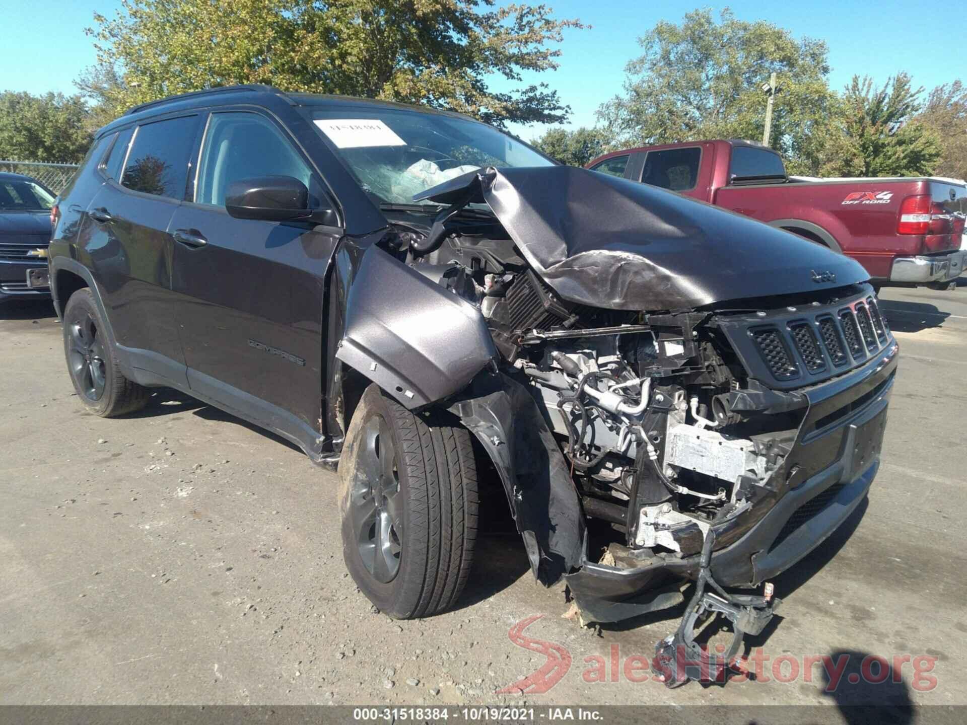 3C4NJDBB0KT621267 2019 JEEP COMPASS