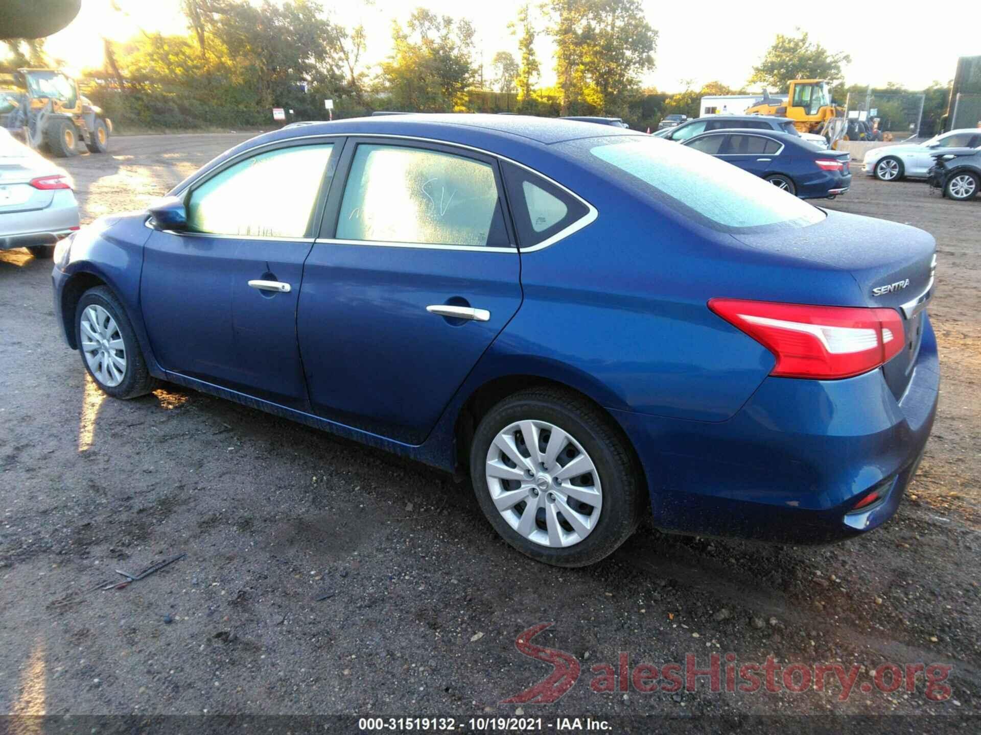 3N1AB7AP0KY338335 2019 NISSAN SENTRA