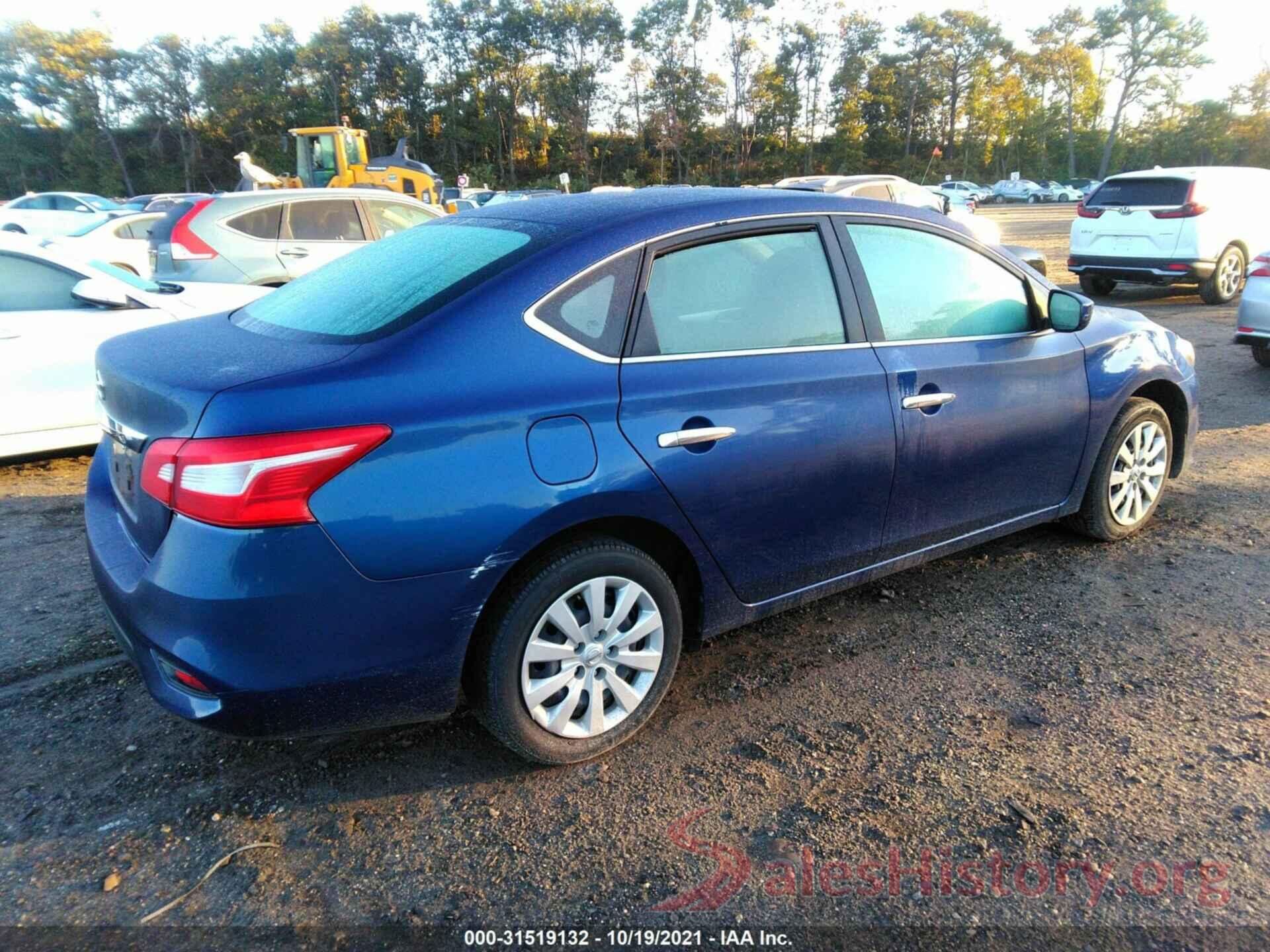 3N1AB7AP0KY338335 2019 NISSAN SENTRA