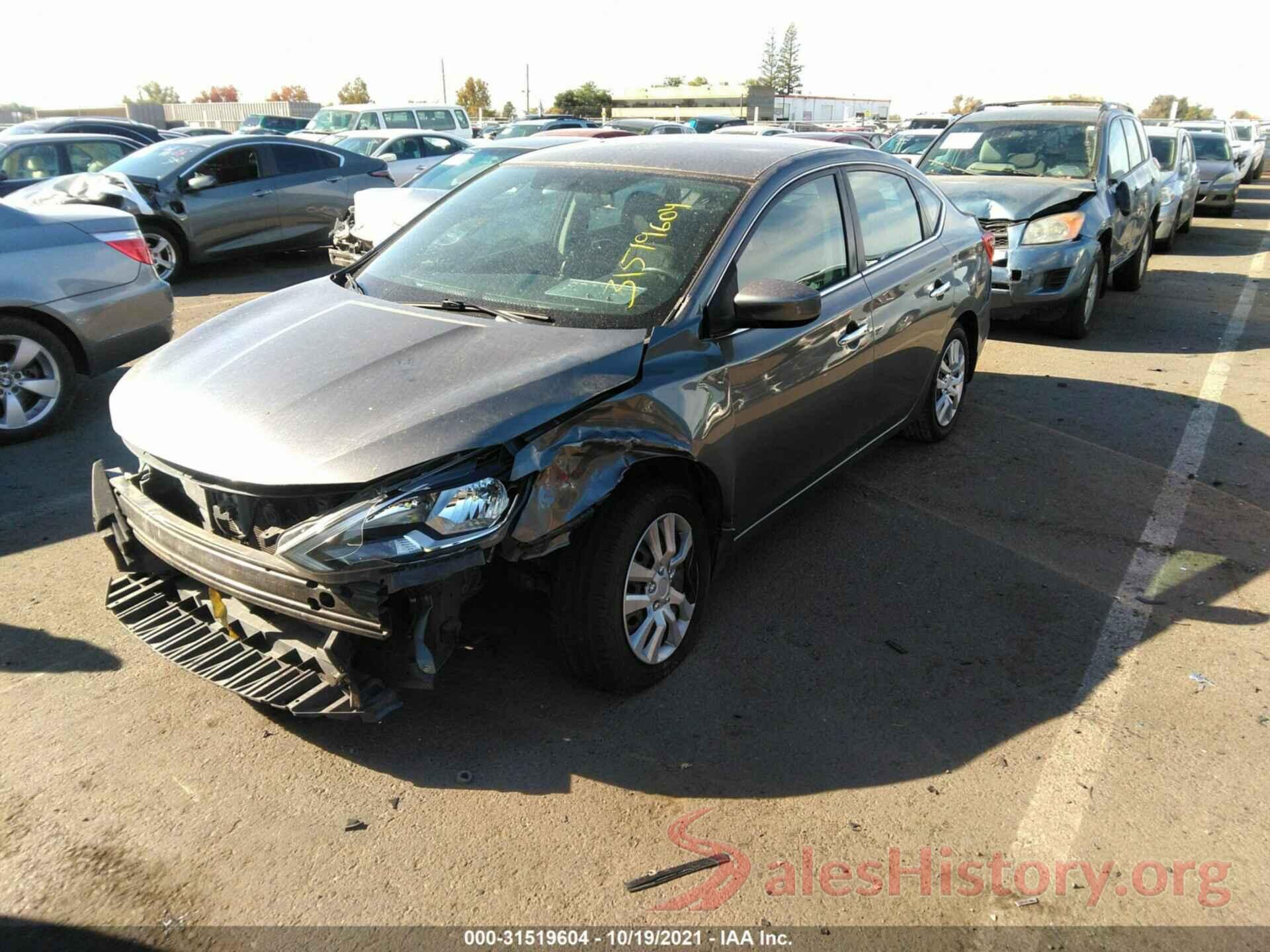 3N1AB7APXGY219232 2016 NISSAN SENTRA