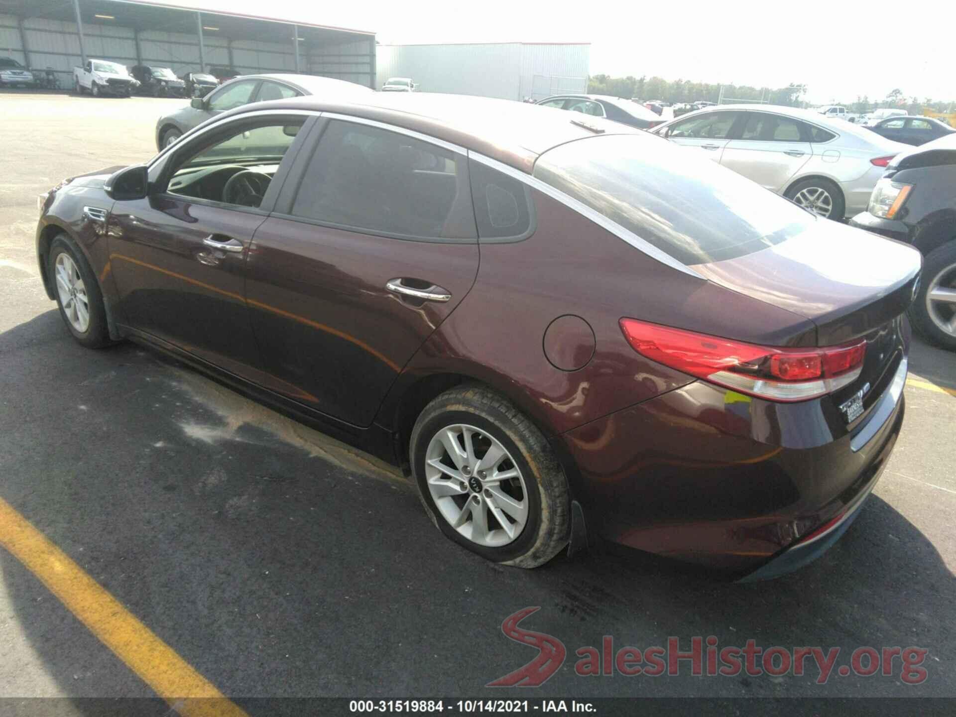 5XXGT4L3XGG107732 2016 KIA OPTIMA