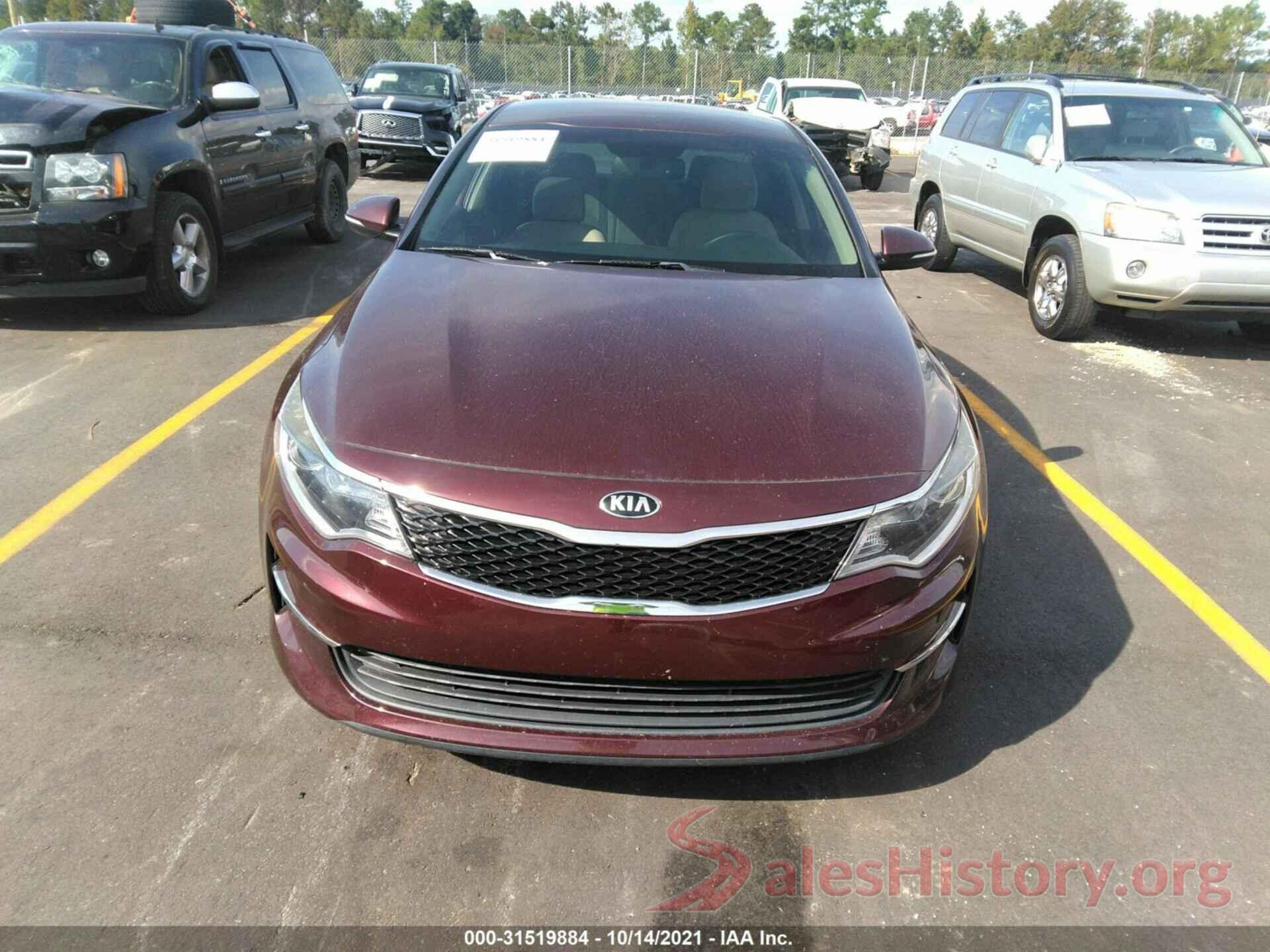 5XXGT4L3XGG107732 2016 KIA OPTIMA