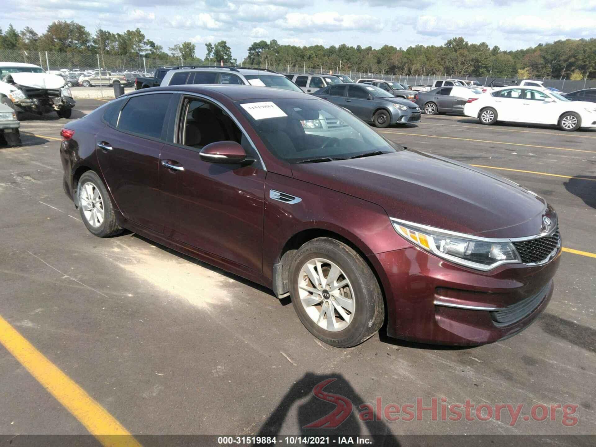 5XXGT4L3XGG107732 2016 KIA OPTIMA