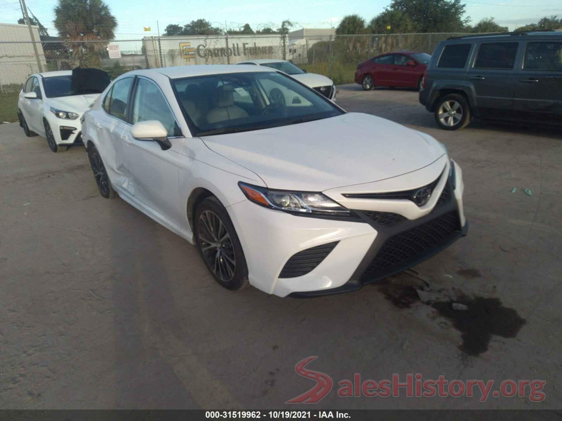 4T1B11HK6KU792910 2019 TOYOTA CAMRY