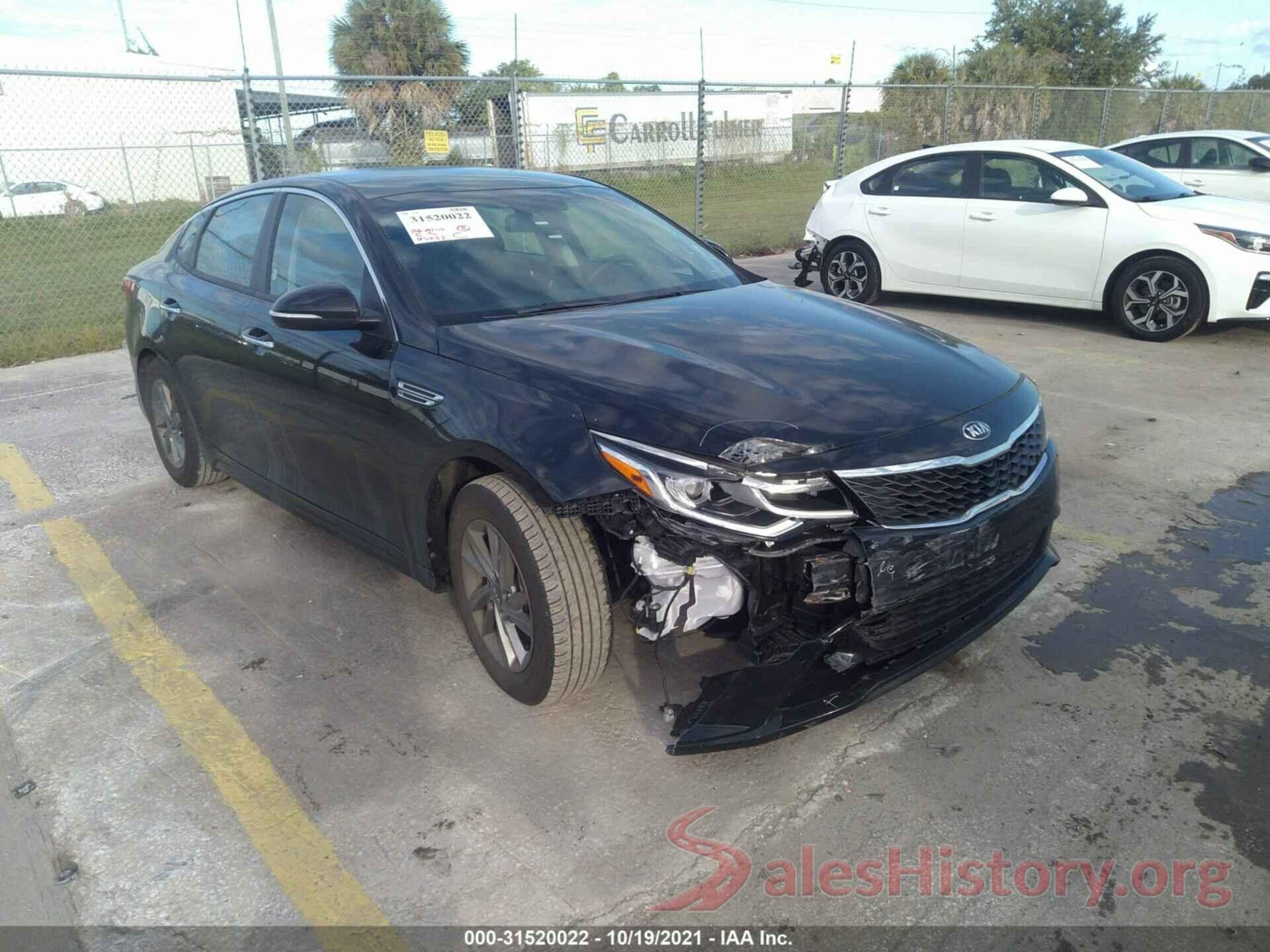 5XXGT4L30LG429743 2020 KIA OPTIMA