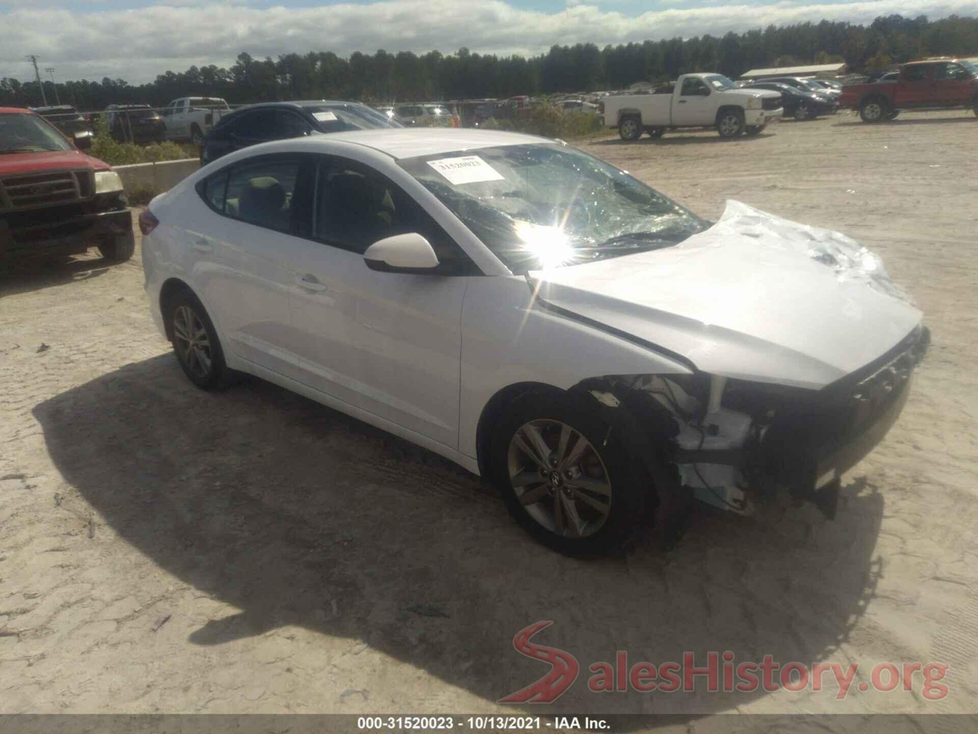 5NPD84LFXJH315359 2018 HYUNDAI ELANTRA