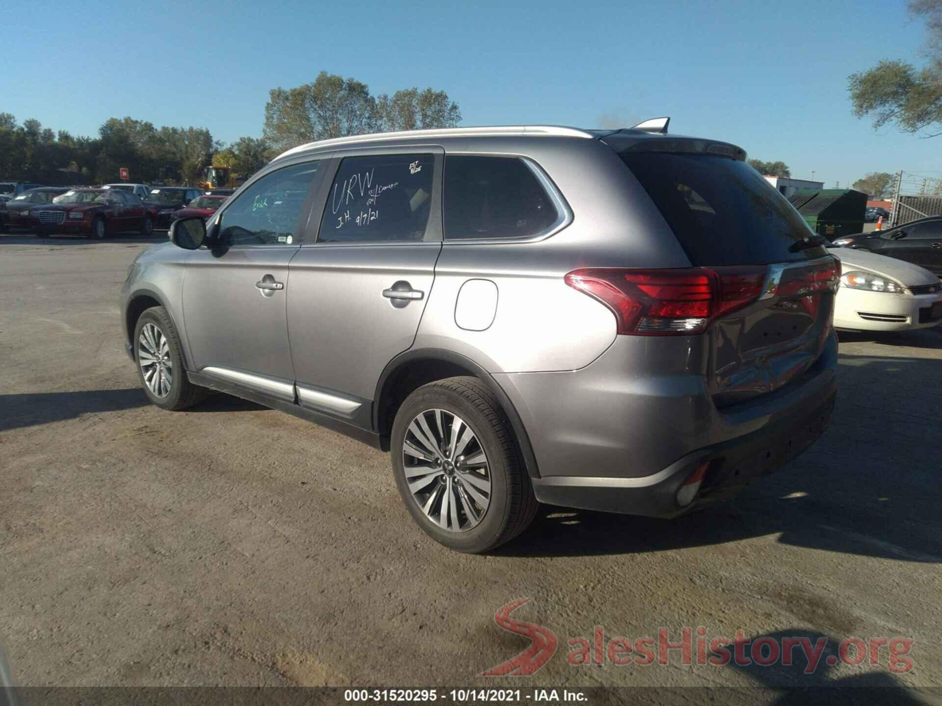 JA4AZ3A36LZ018548 2020 MITSUBISHI OUTLANDER