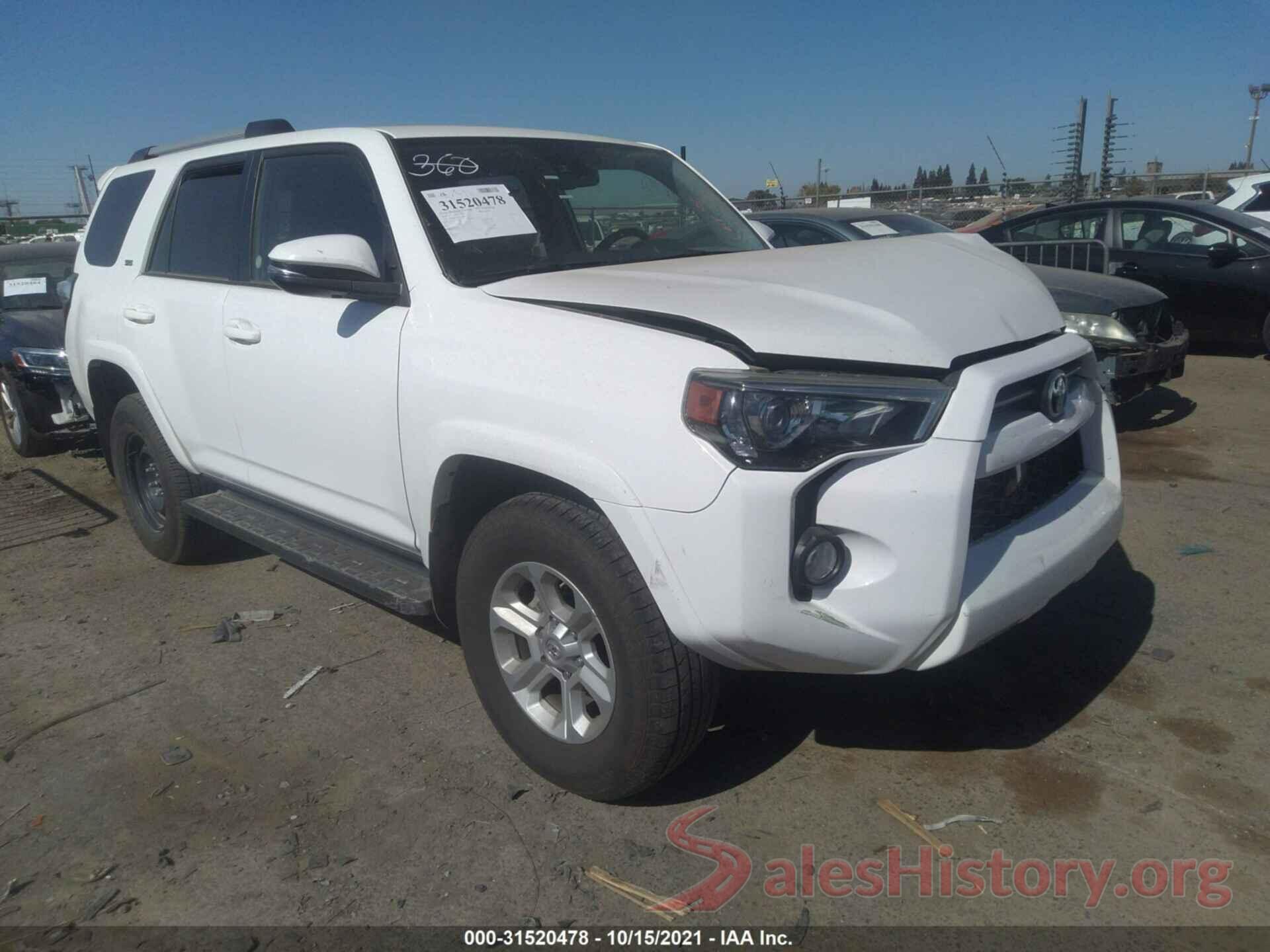 JTEBU5JR5L5774030 2020 TOYOTA 4RUNNER