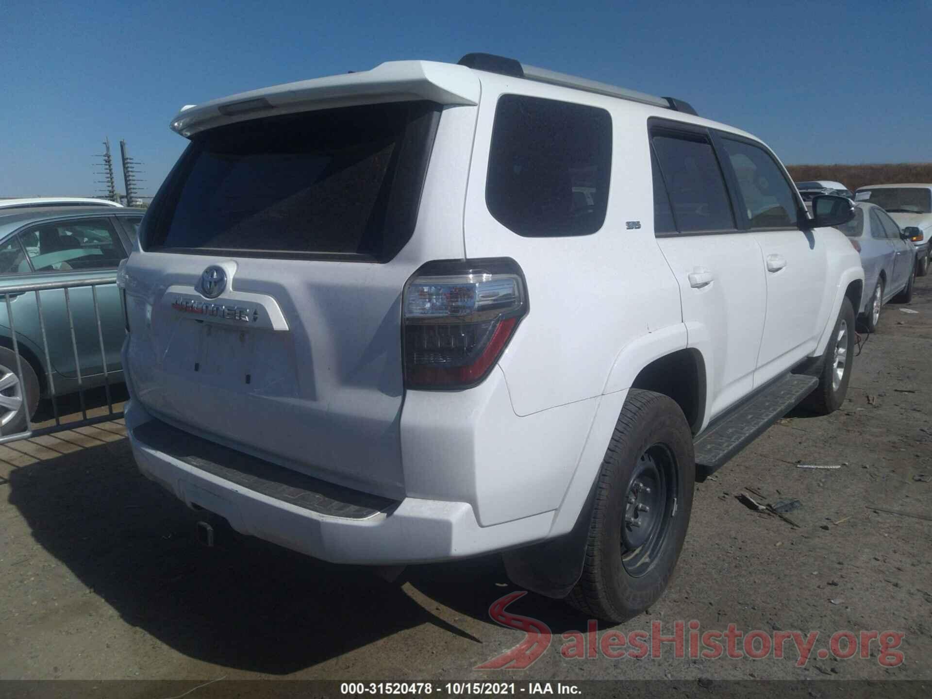 JTEBU5JR5L5774030 2020 TOYOTA 4RUNNER