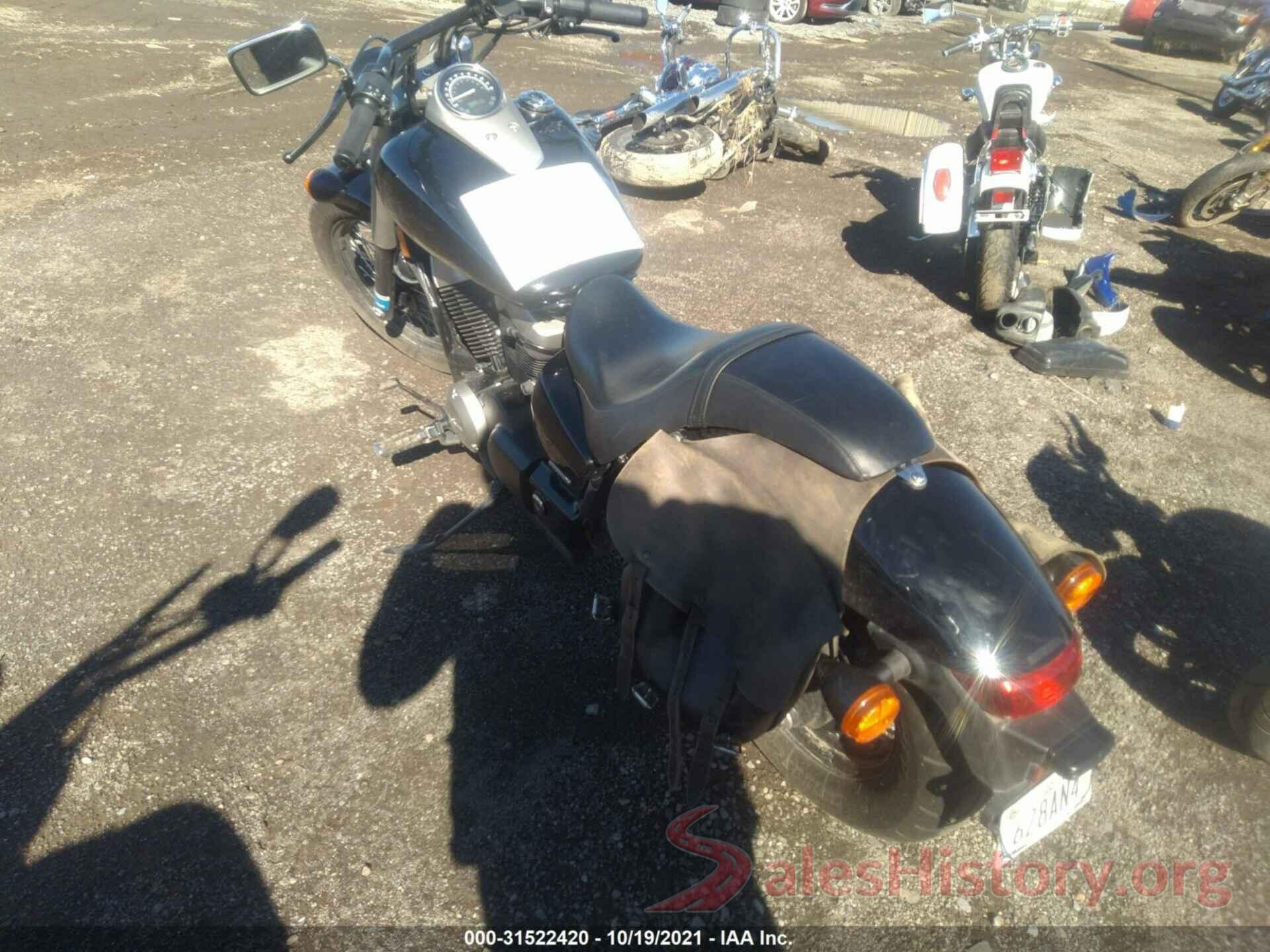 JH2RC537XAK000993 2010 HONDA VT750