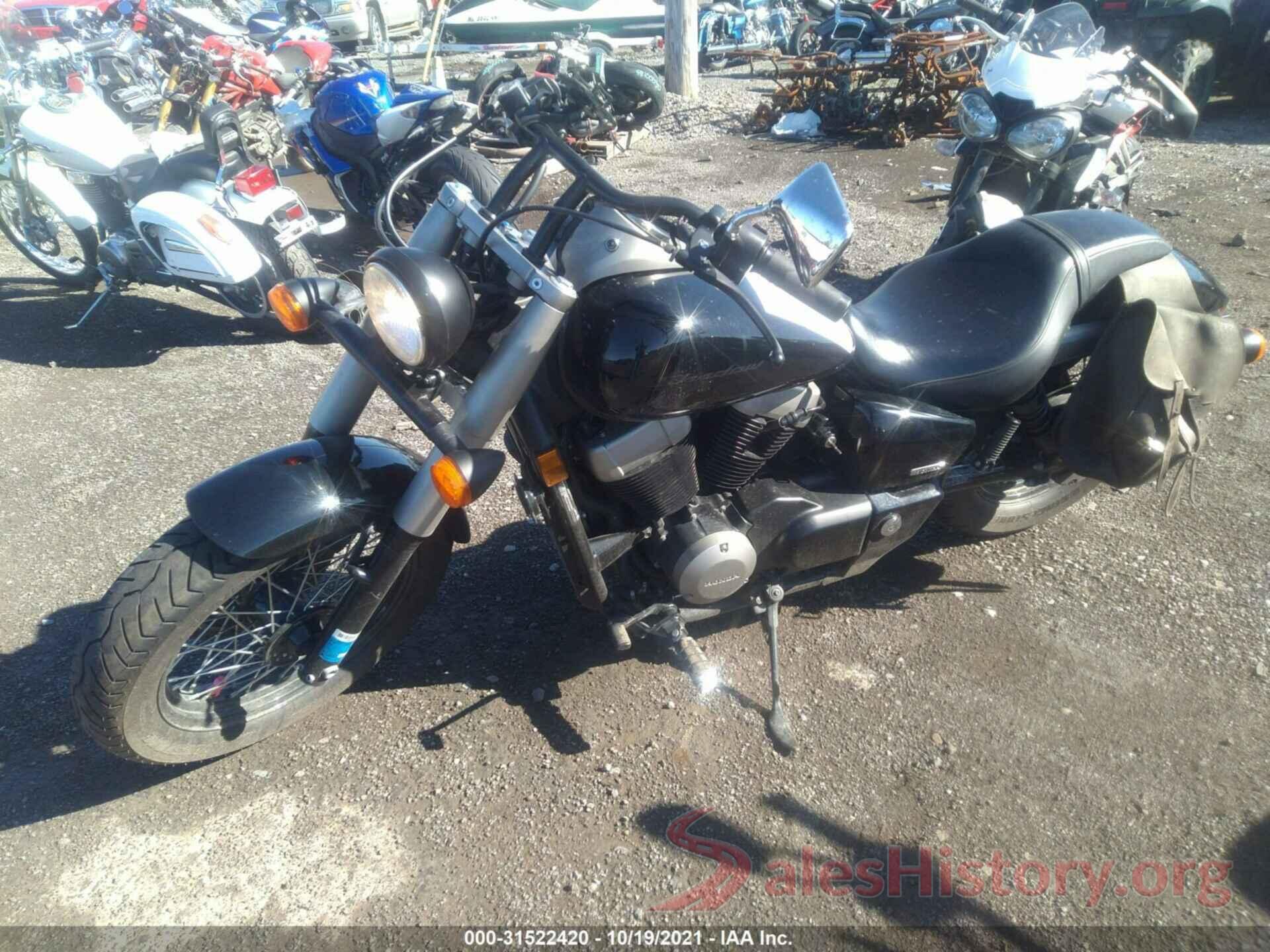 JH2RC537XAK000993 2010 HONDA VT750