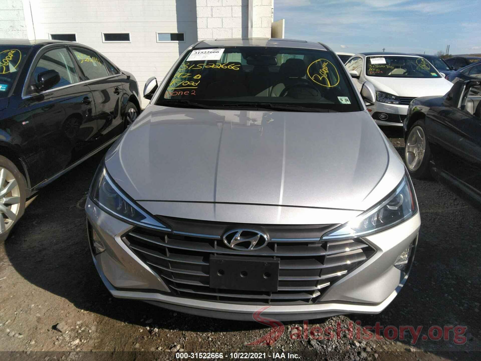 5NPD84LF2KH414260 2019 HYUNDAI ELANTRA