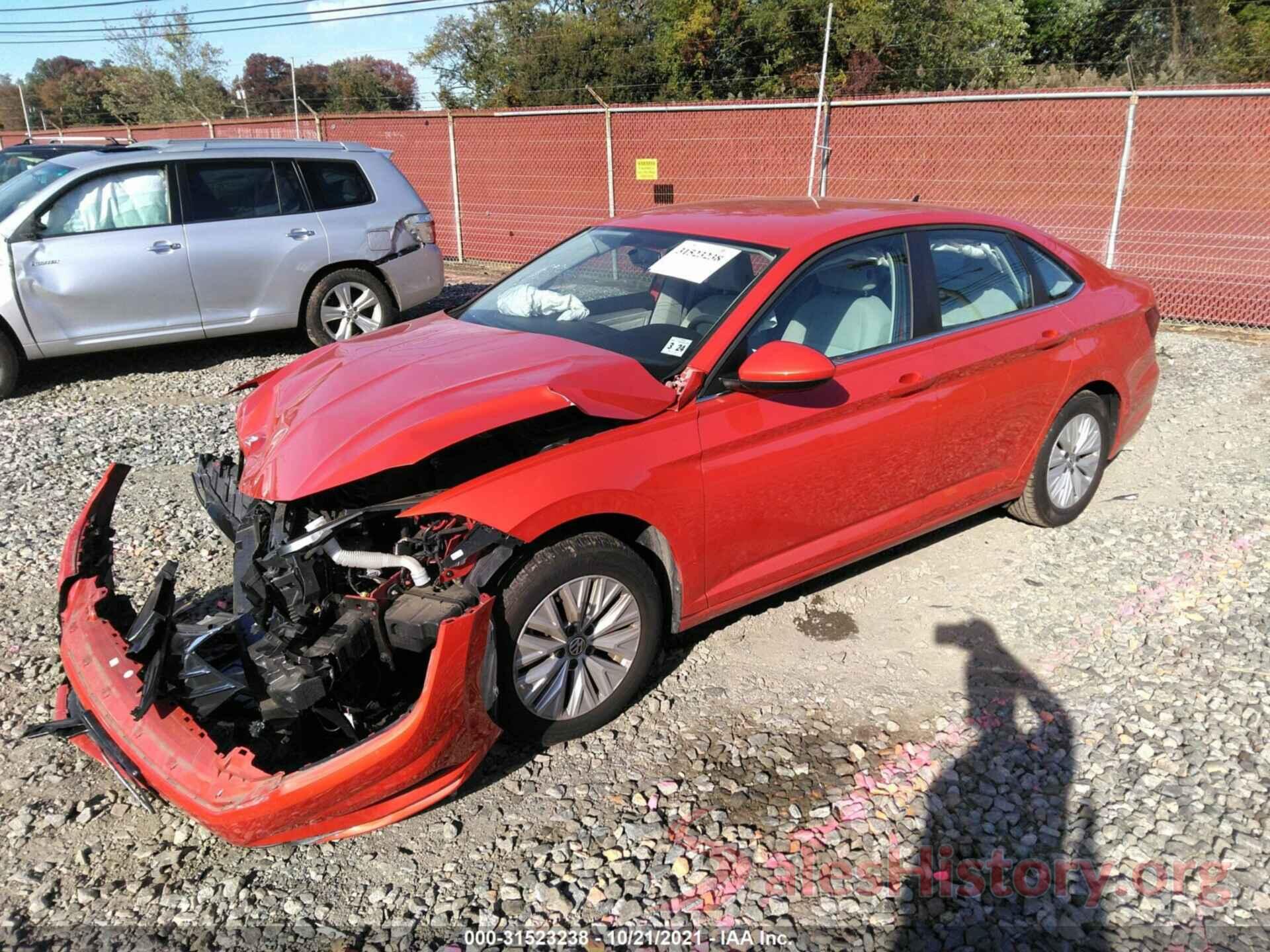 3VWC57BU1KM082406 2019 VOLKSWAGEN JETTA