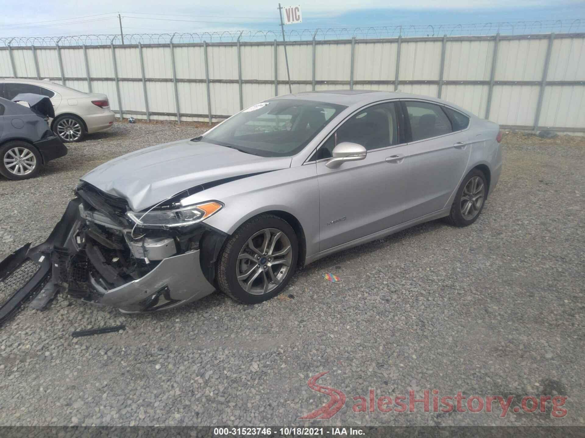 3FA6P0RU2KR105871 2019 FORD FUSION HYBRID