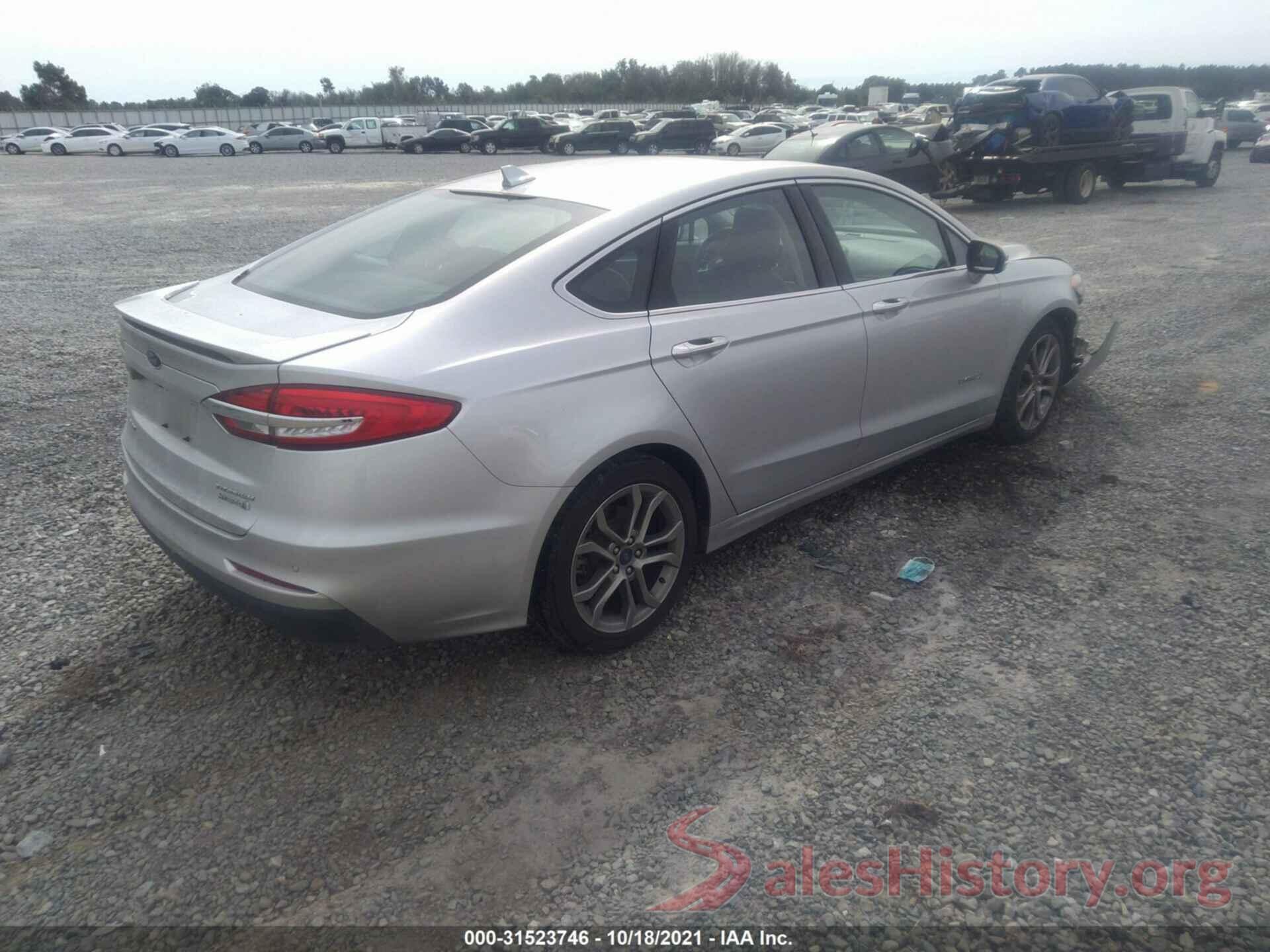 3FA6P0RU2KR105871 2019 FORD FUSION HYBRID