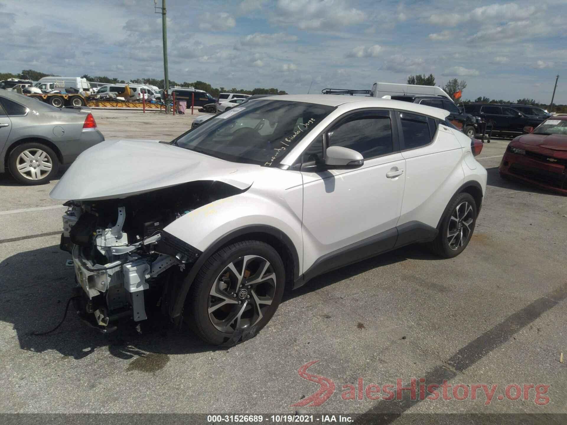 NMTKHMBX8LR112516 2020 TOYOTA C-HR