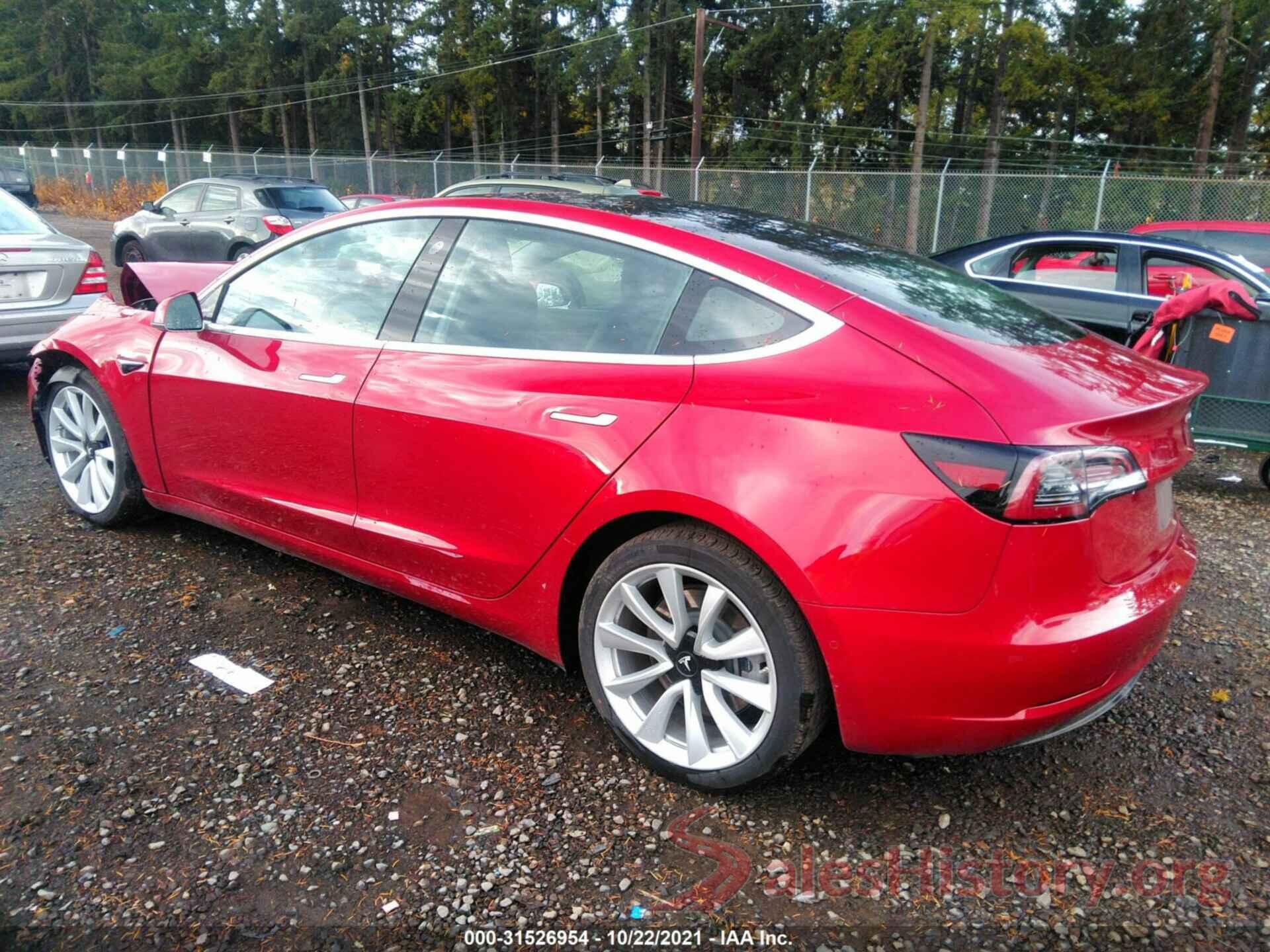 5YJ3E1EB2JF088065 2018 TESLA MODEL 3