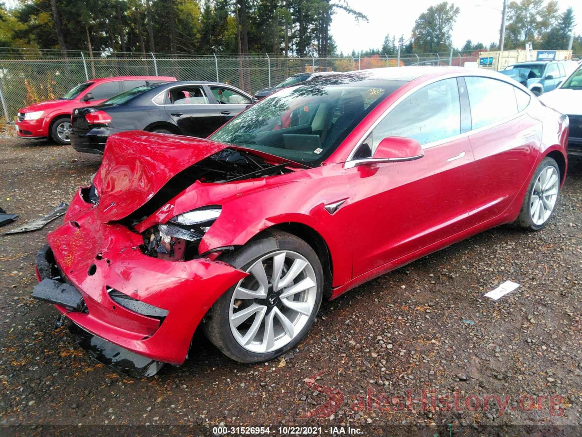 5YJ3E1EB2JF088065 2018 TESLA MODEL 3