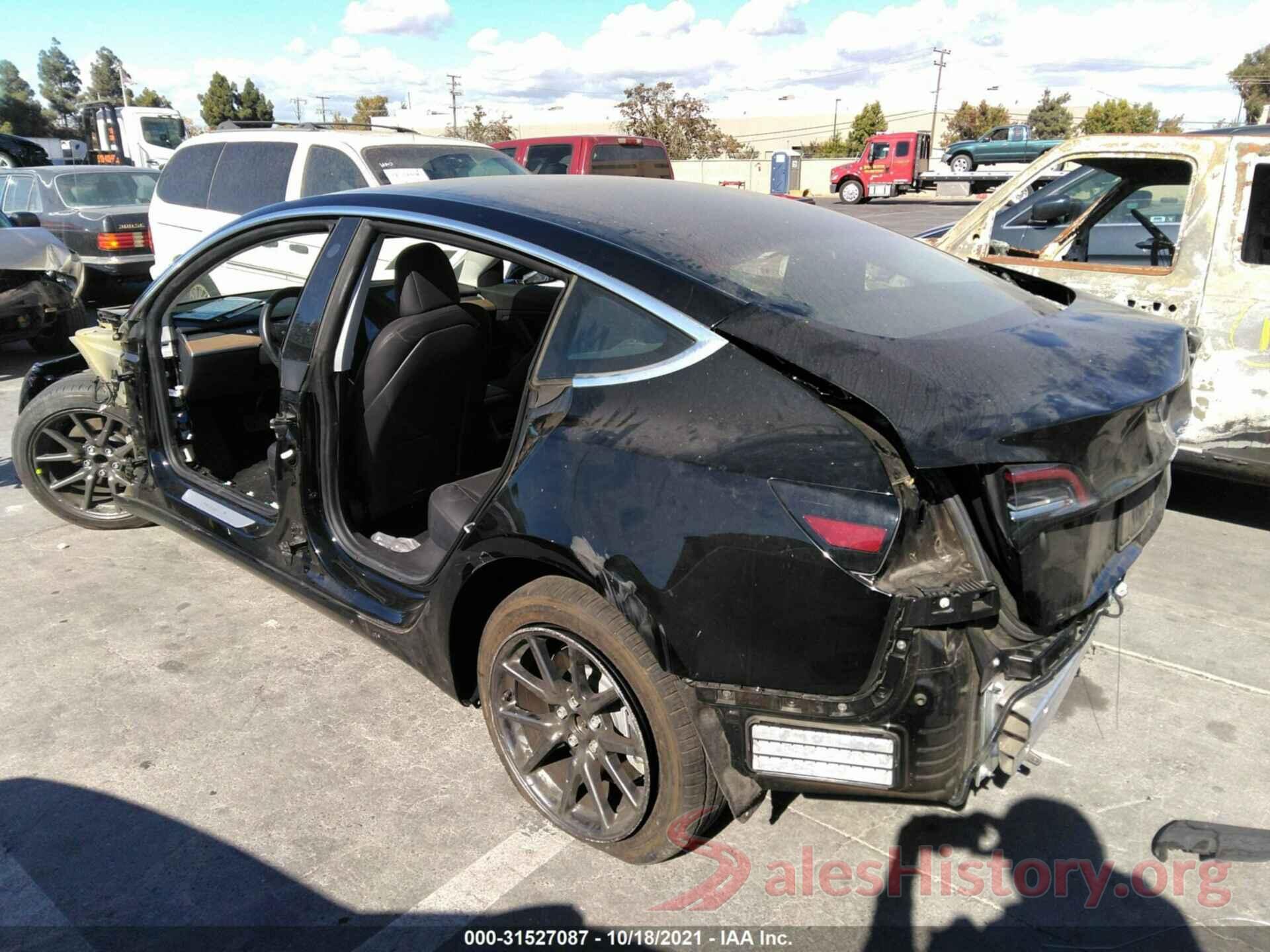 5YJ3E1EA7KF316697 2019 TESLA MODEL 3