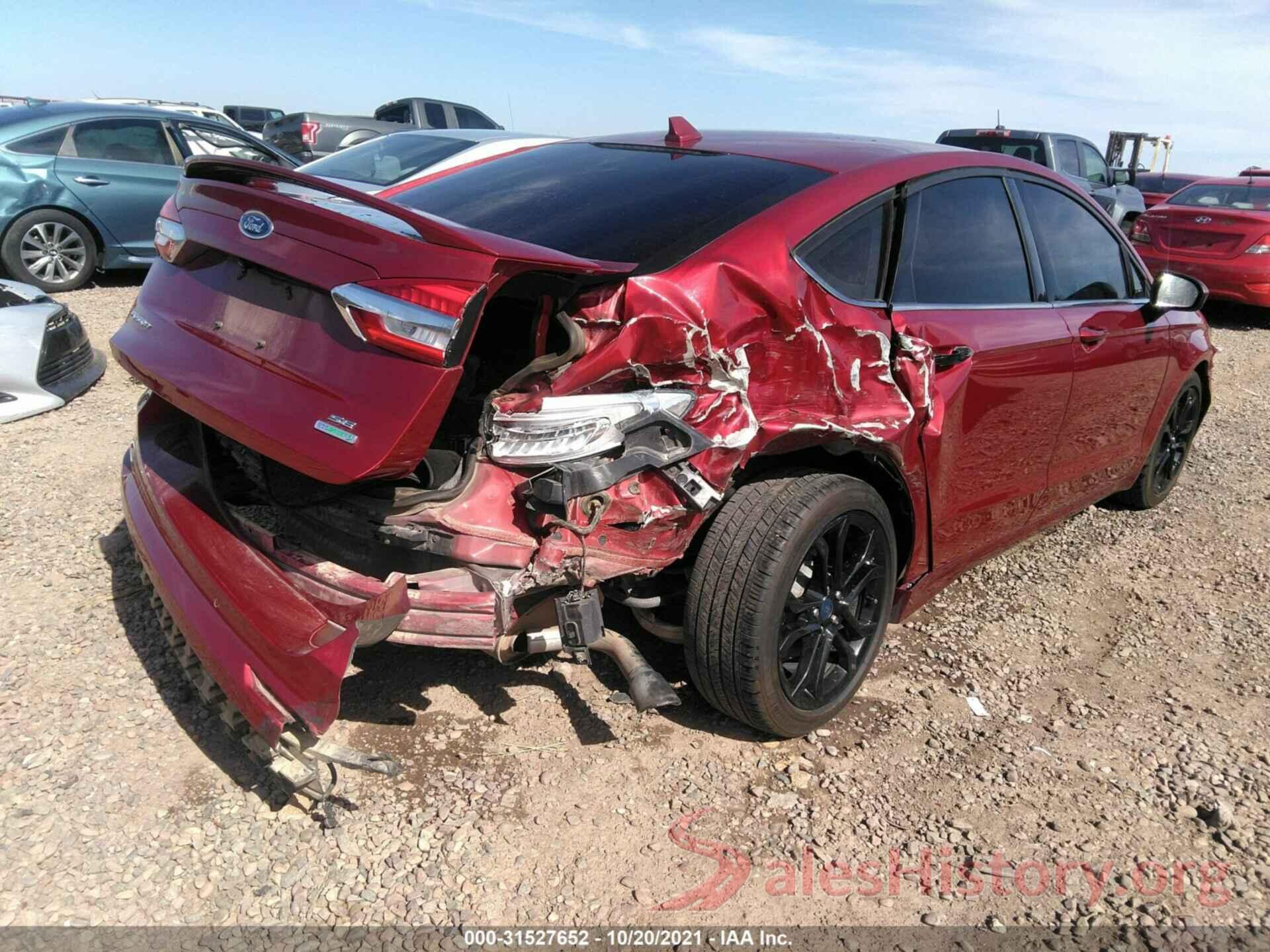 3FA6P0HD1KR173189 2019 FORD FUSION