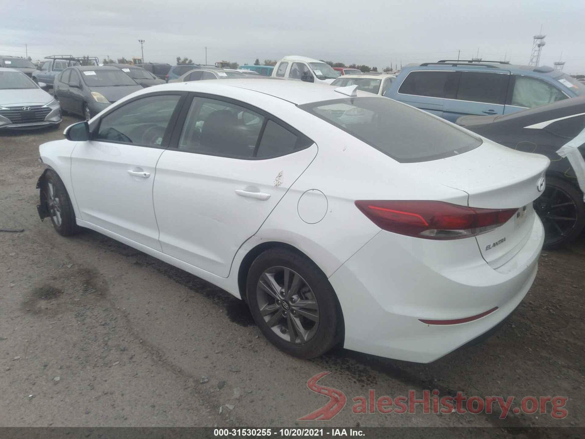 5NPD84LF8JH304358 2018 HYUNDAI ELANTRA