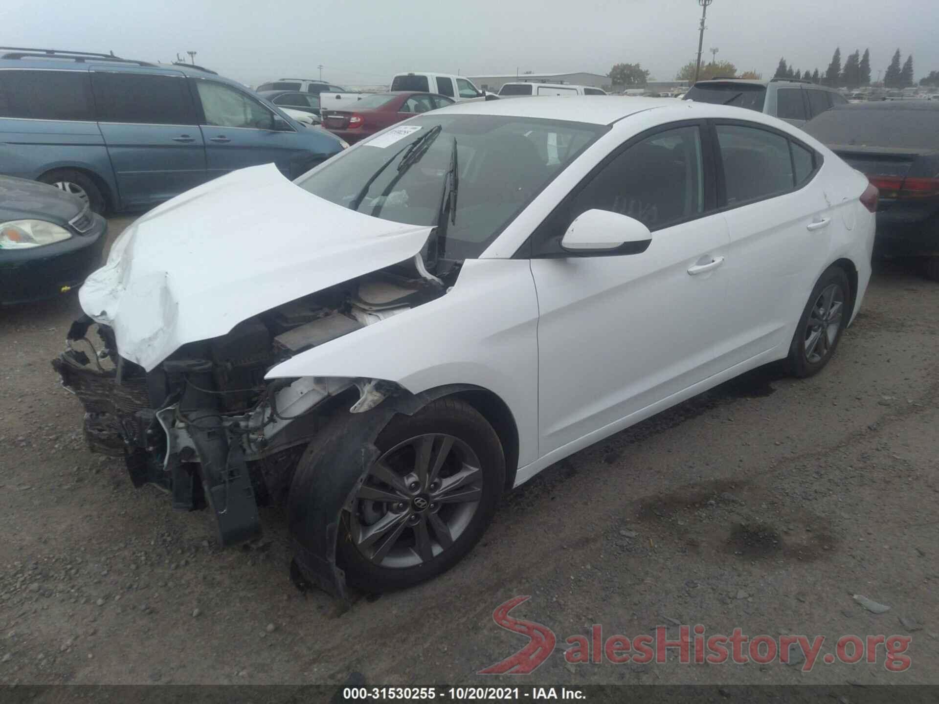 5NPD84LF8JH304358 2018 HYUNDAI ELANTRA