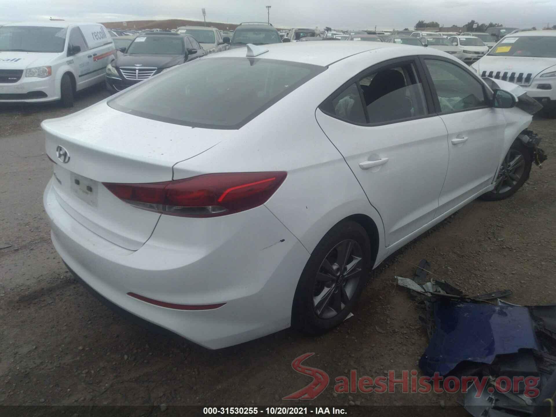 5NPD84LF8JH304358 2018 HYUNDAI ELANTRA