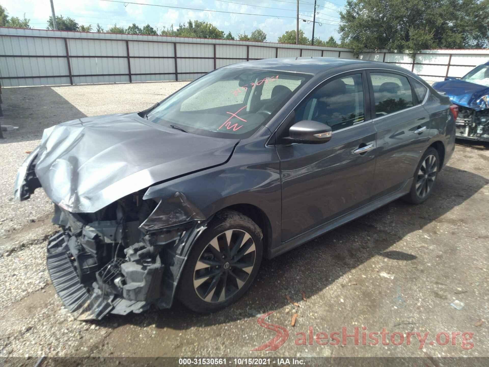 3N1AB7AP6KY381108 2019 NISSAN SENTRA