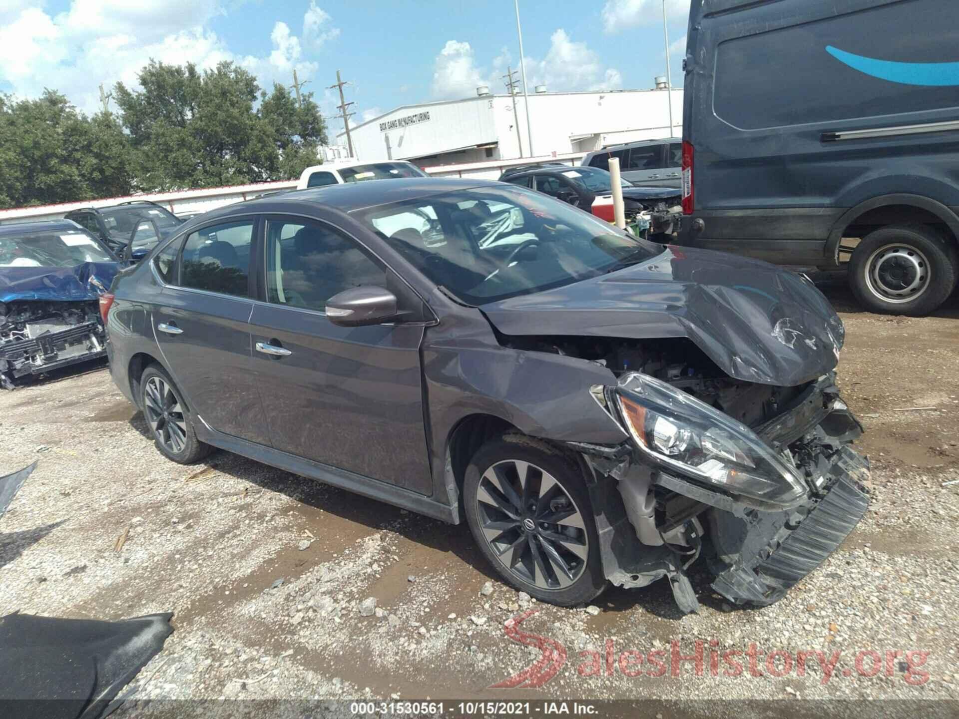 3N1AB7AP6KY381108 2019 NISSAN SENTRA