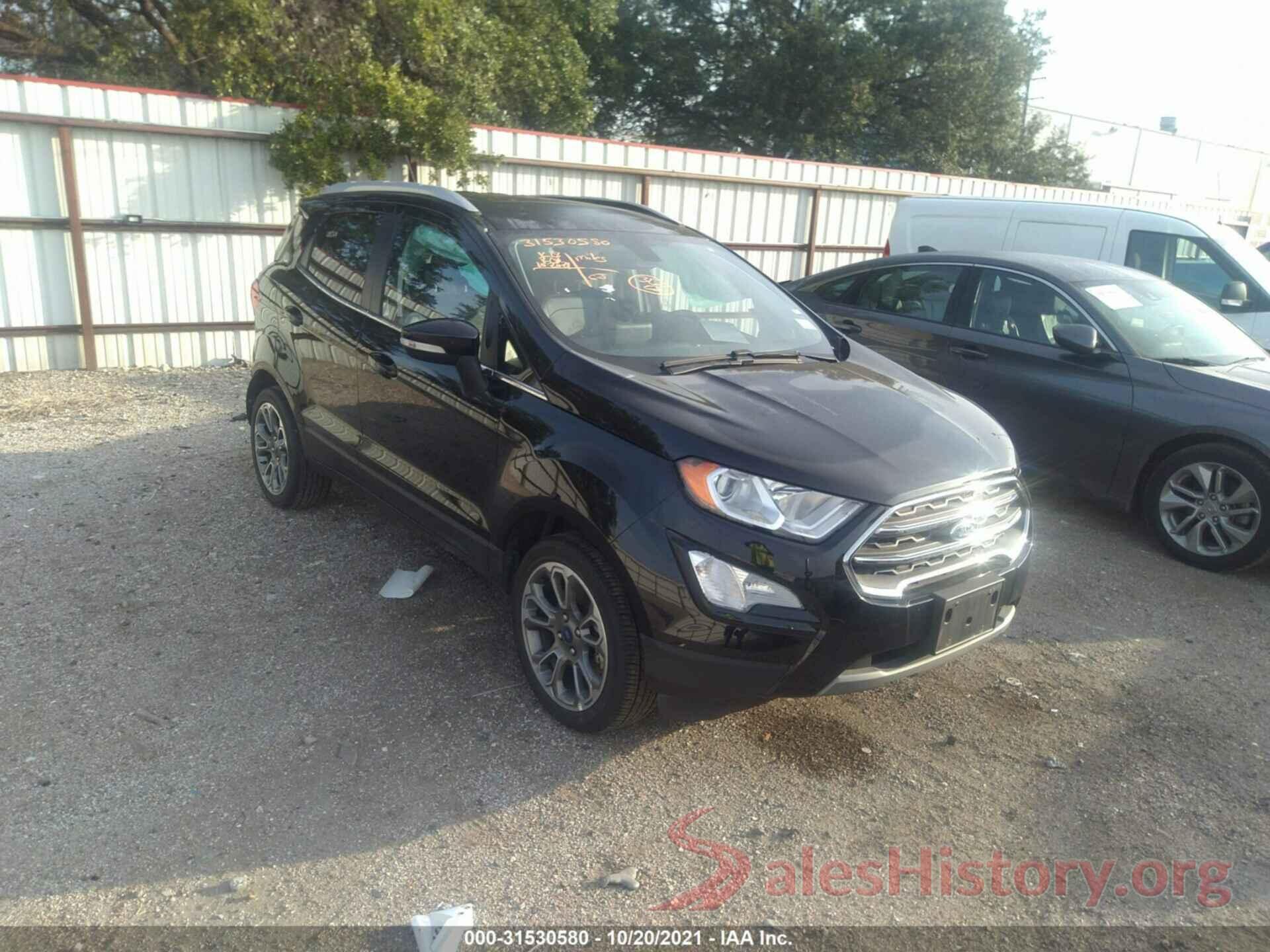 MAJ3S2KE0MC404874 2021 FORD ECOSPORT