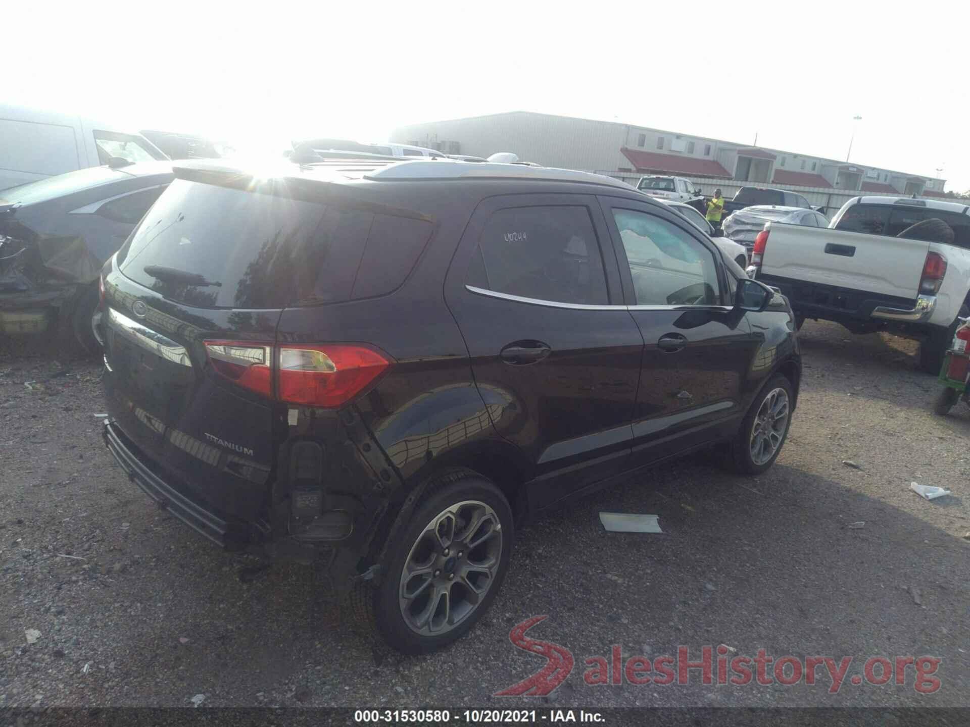 MAJ3S2KE0MC404874 2021 FORD ECOSPORT