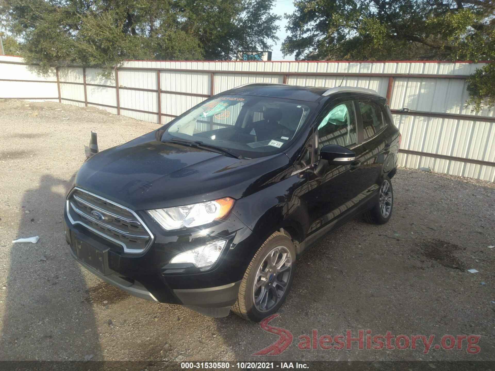 MAJ3S2KE0MC404874 2021 FORD ECOSPORT