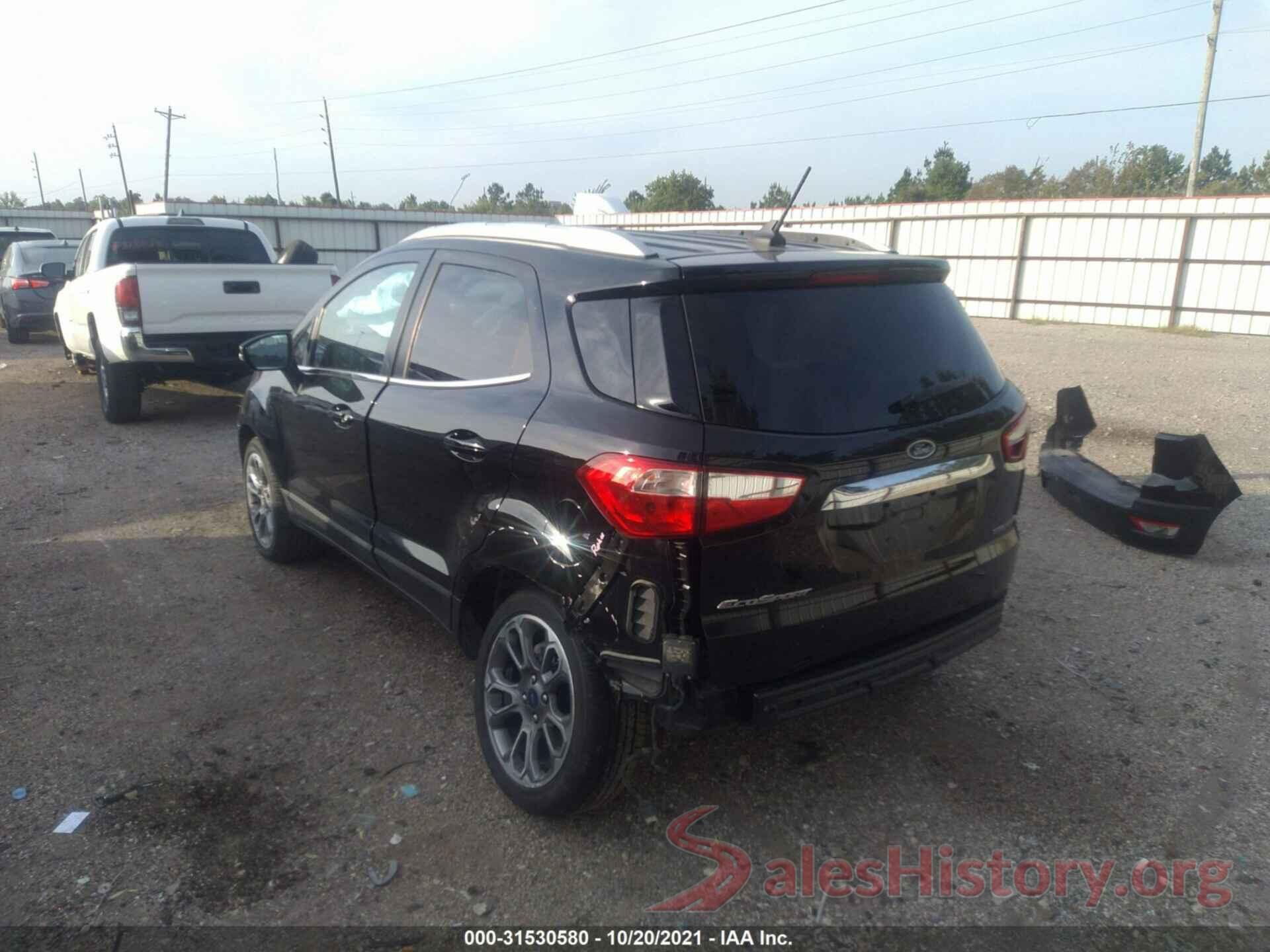 MAJ3S2KE0MC404874 2021 FORD ECOSPORT